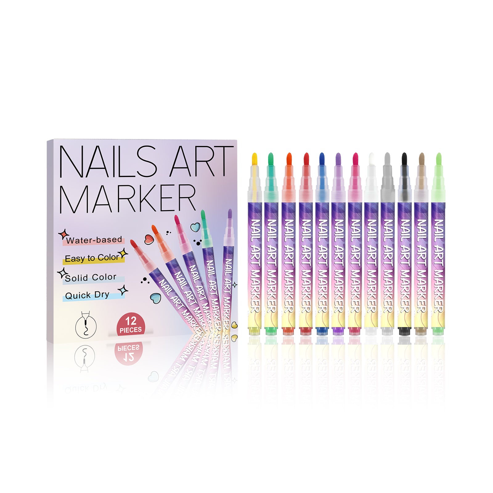AMZ Diy Nail Art Graffiti Pen