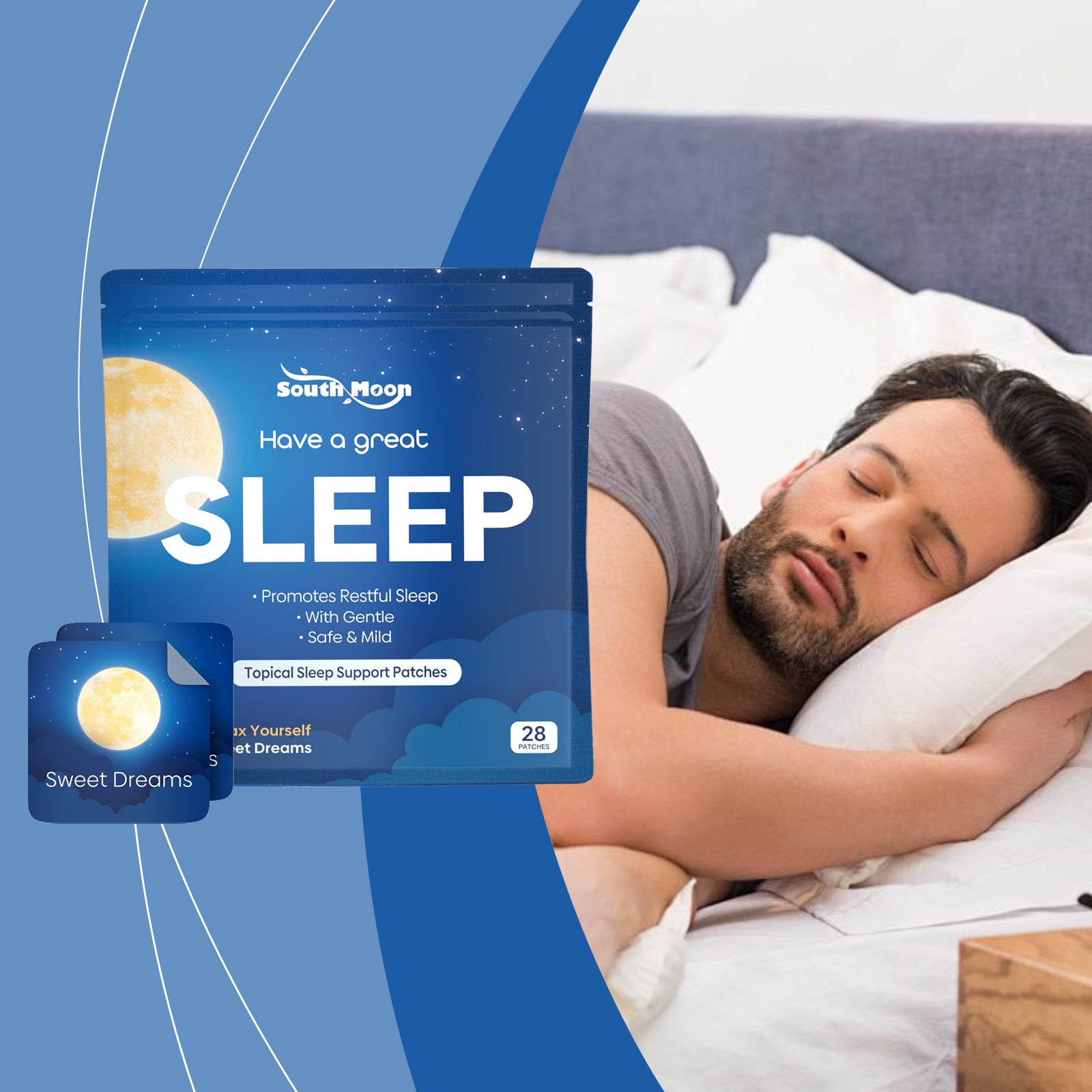 South Moon Sleep Care Patch: A Portable Patch For Daily Care