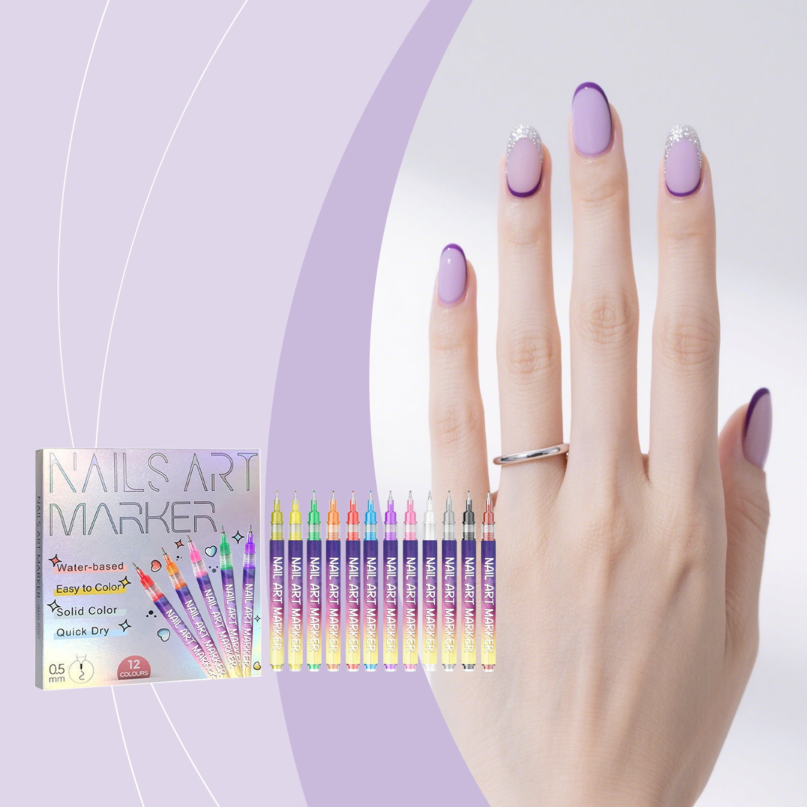 AMZ Diy Nail Art Painting Pen