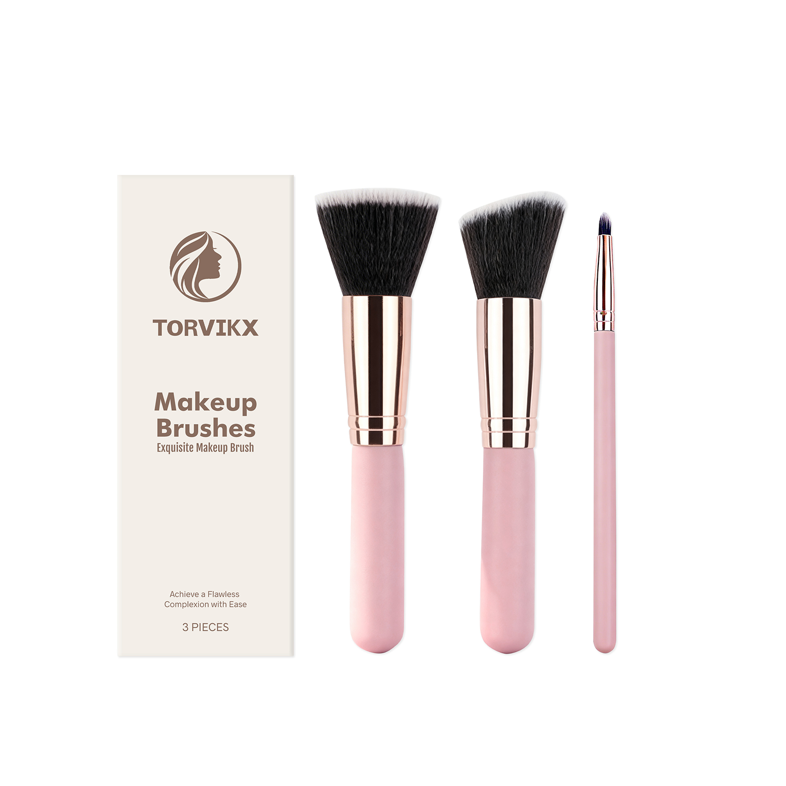 TORVIKX Traceless Makeup Brush Set