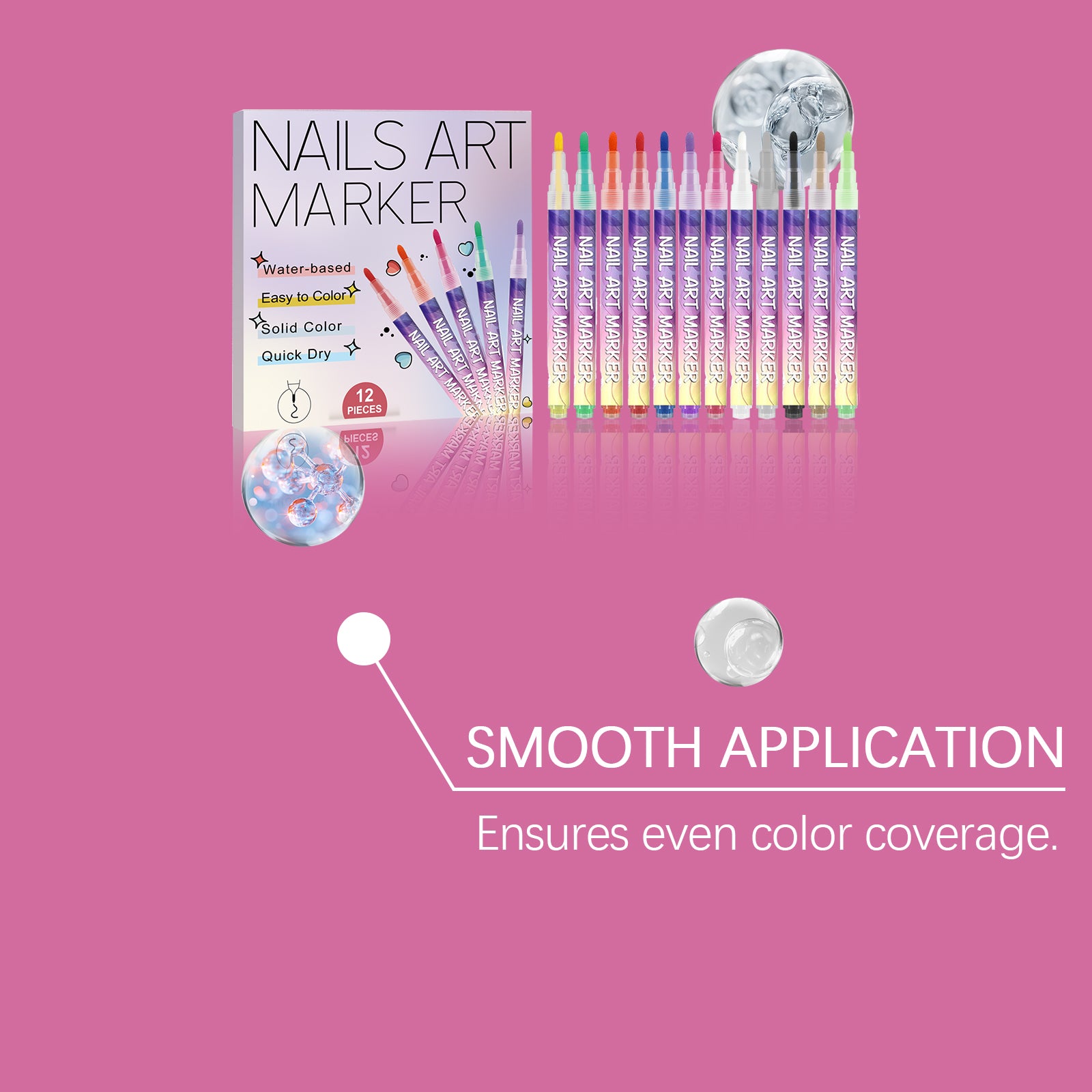 AMZ Diy Nail Art Graffiti Pen