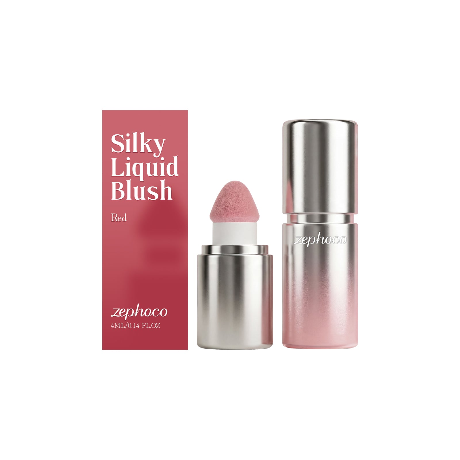 Zephoco Red Smooth Liquid Blush