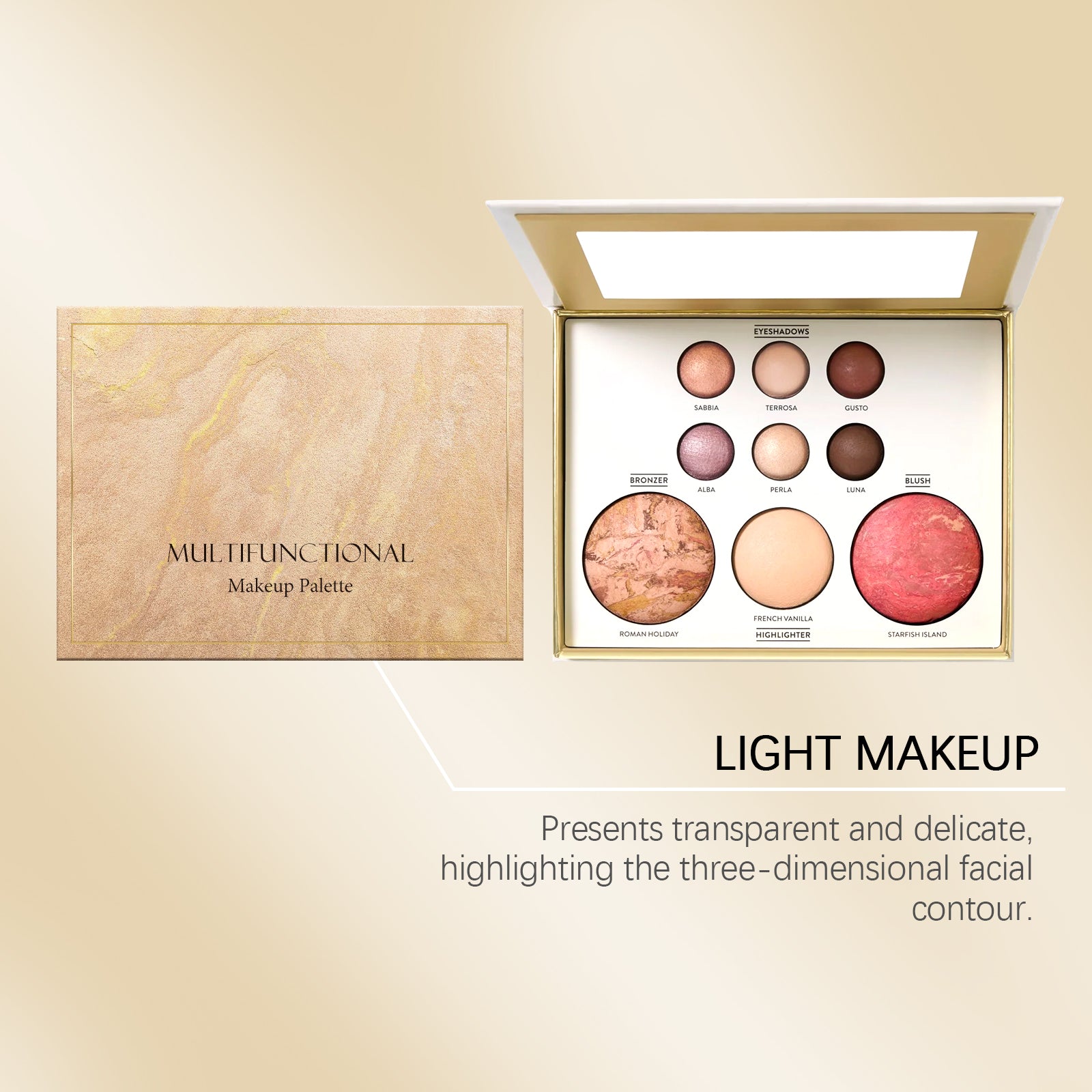 AMZ A Multi-Functional Makeup Palette