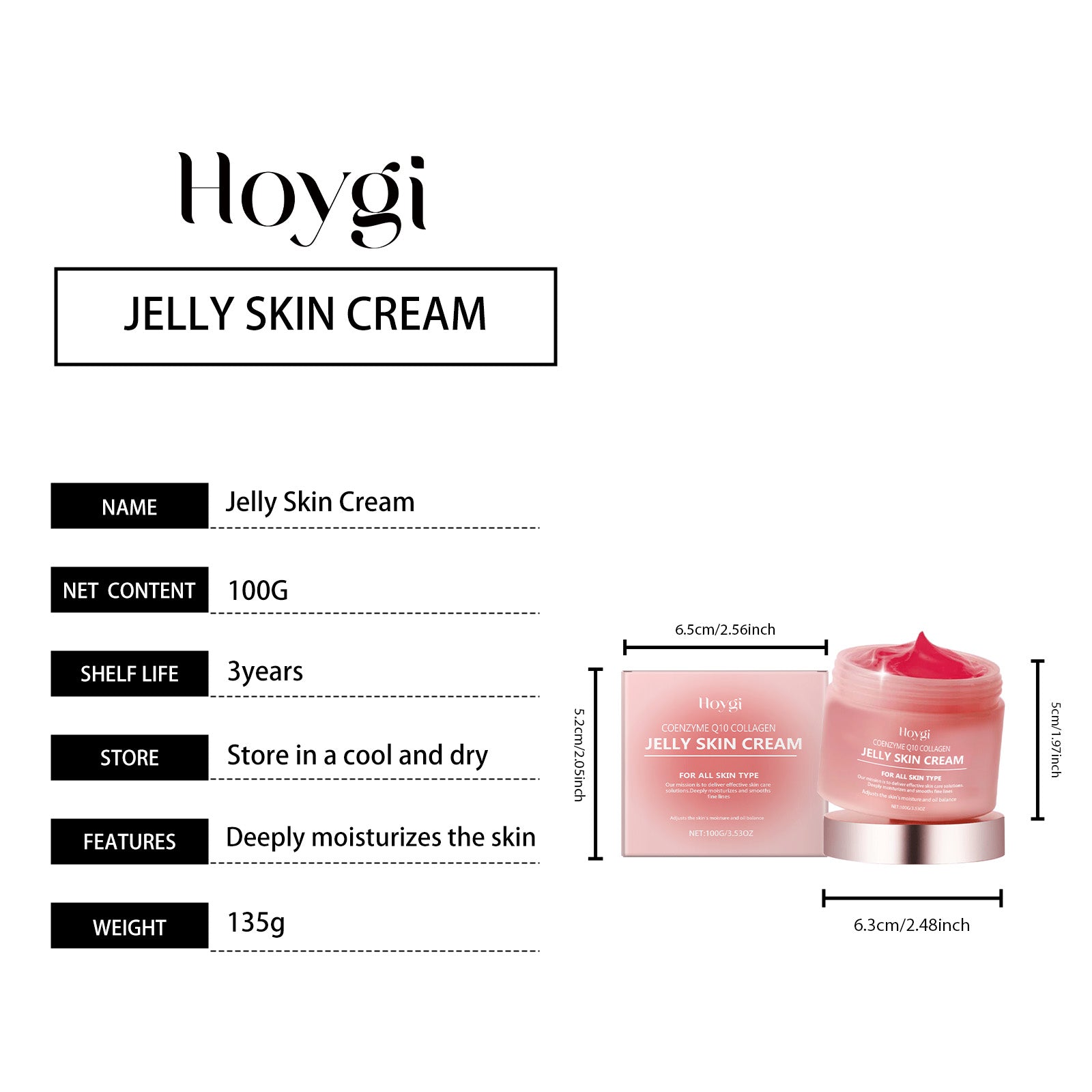 Hoygi Collagen Jelly Cream
