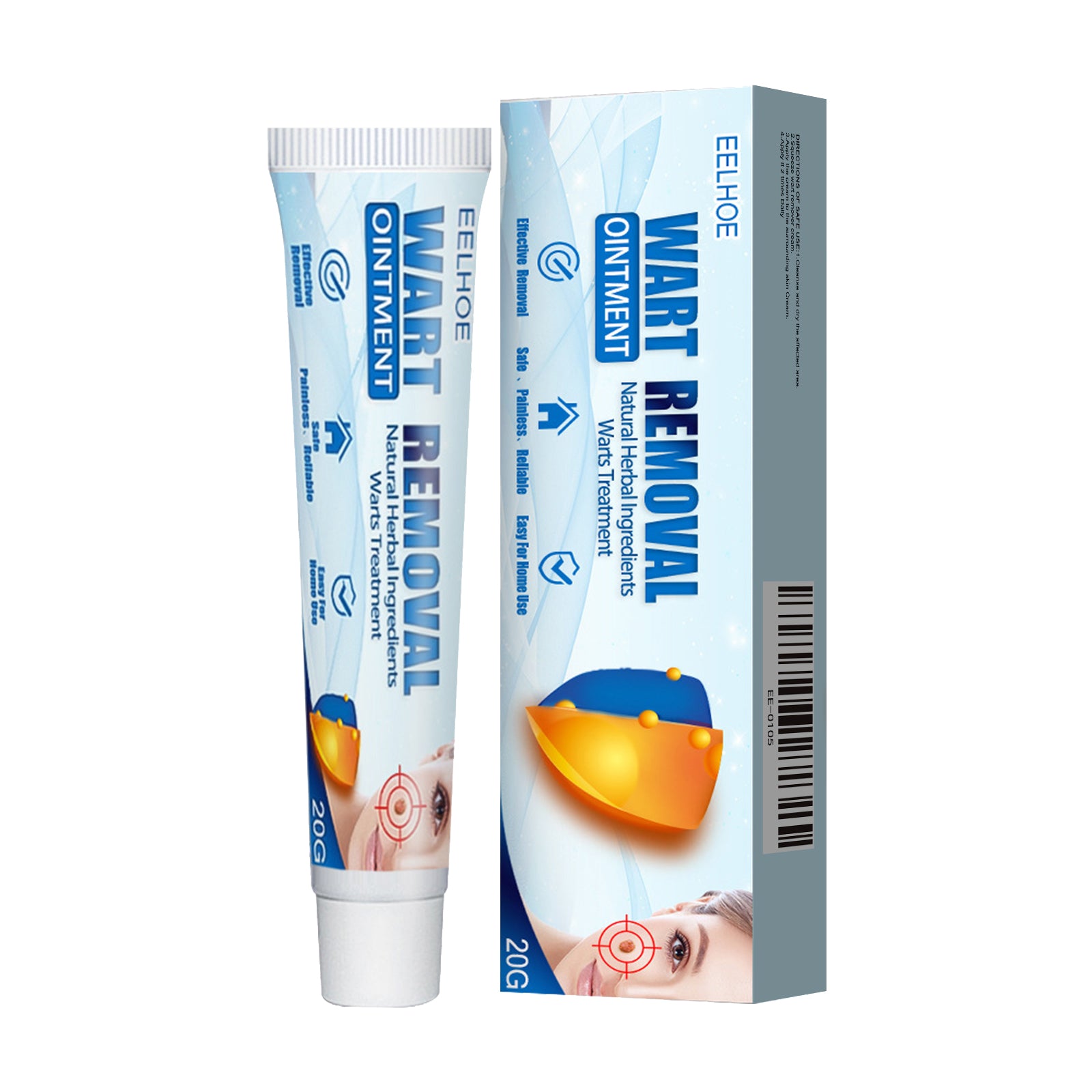 EELHOE Keyu Cream, Clean Skin Repair Care Body Face Remove Face Label Keyu