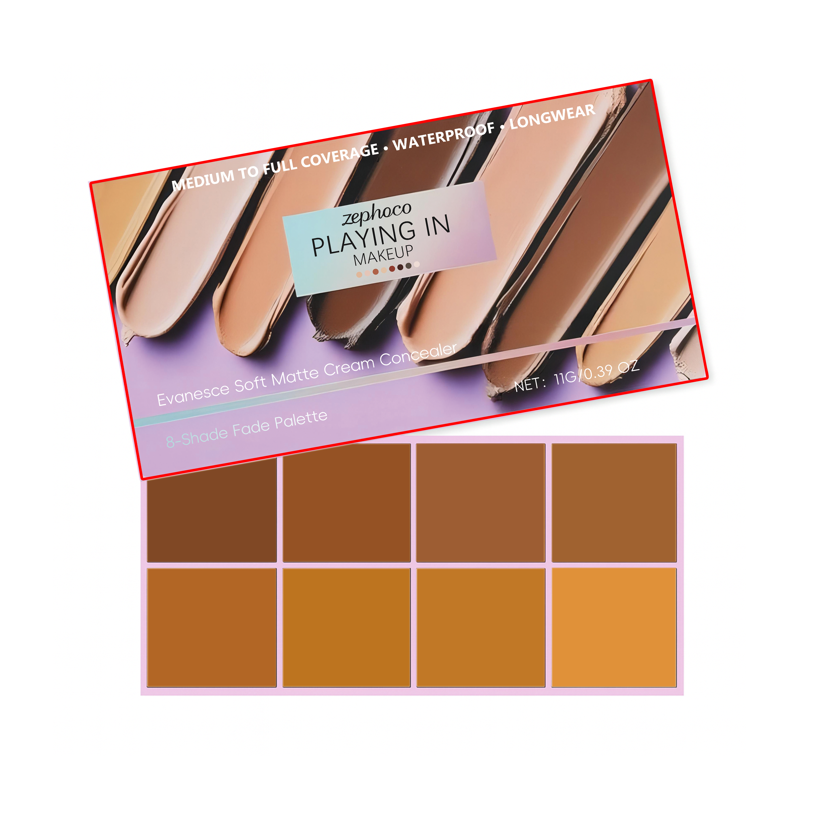 Zephoco Dark Series Soft Mist Gradient Concealer