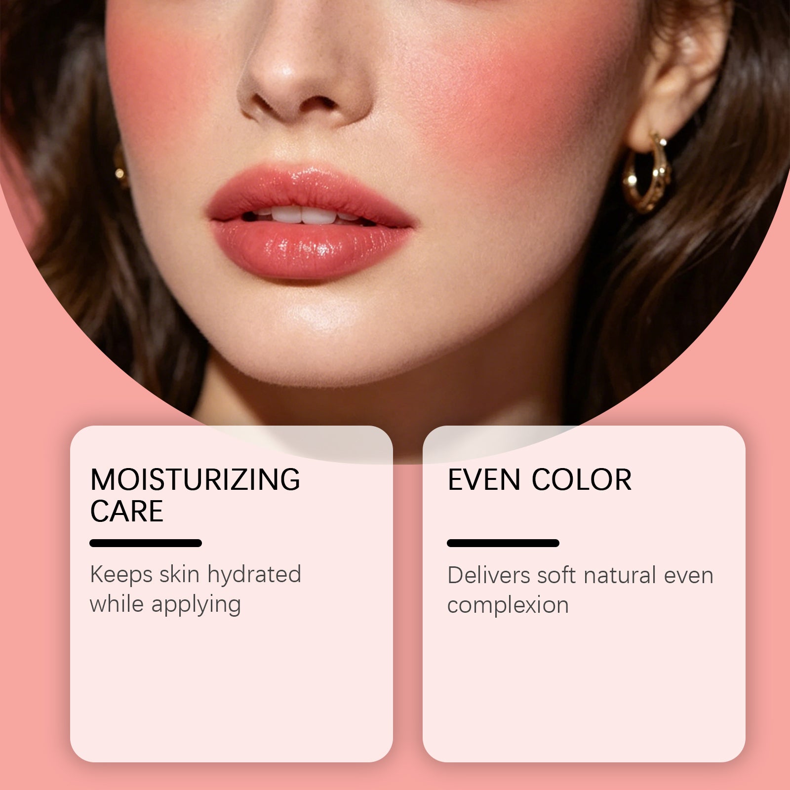Zephoco Red Smooth Liquid Blush