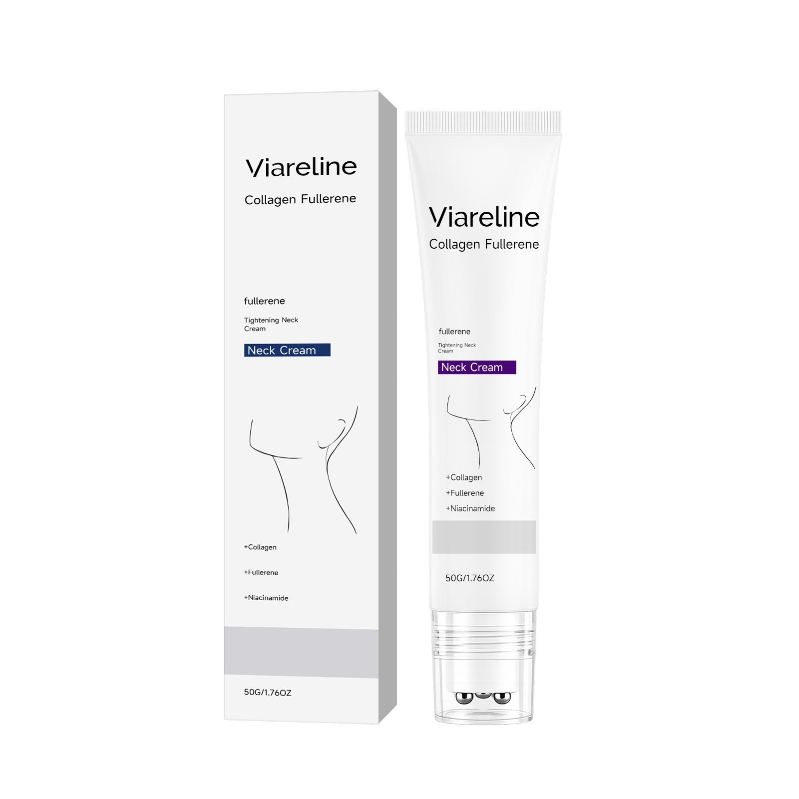 Viareline Collagen Moisturizing Neck Cream