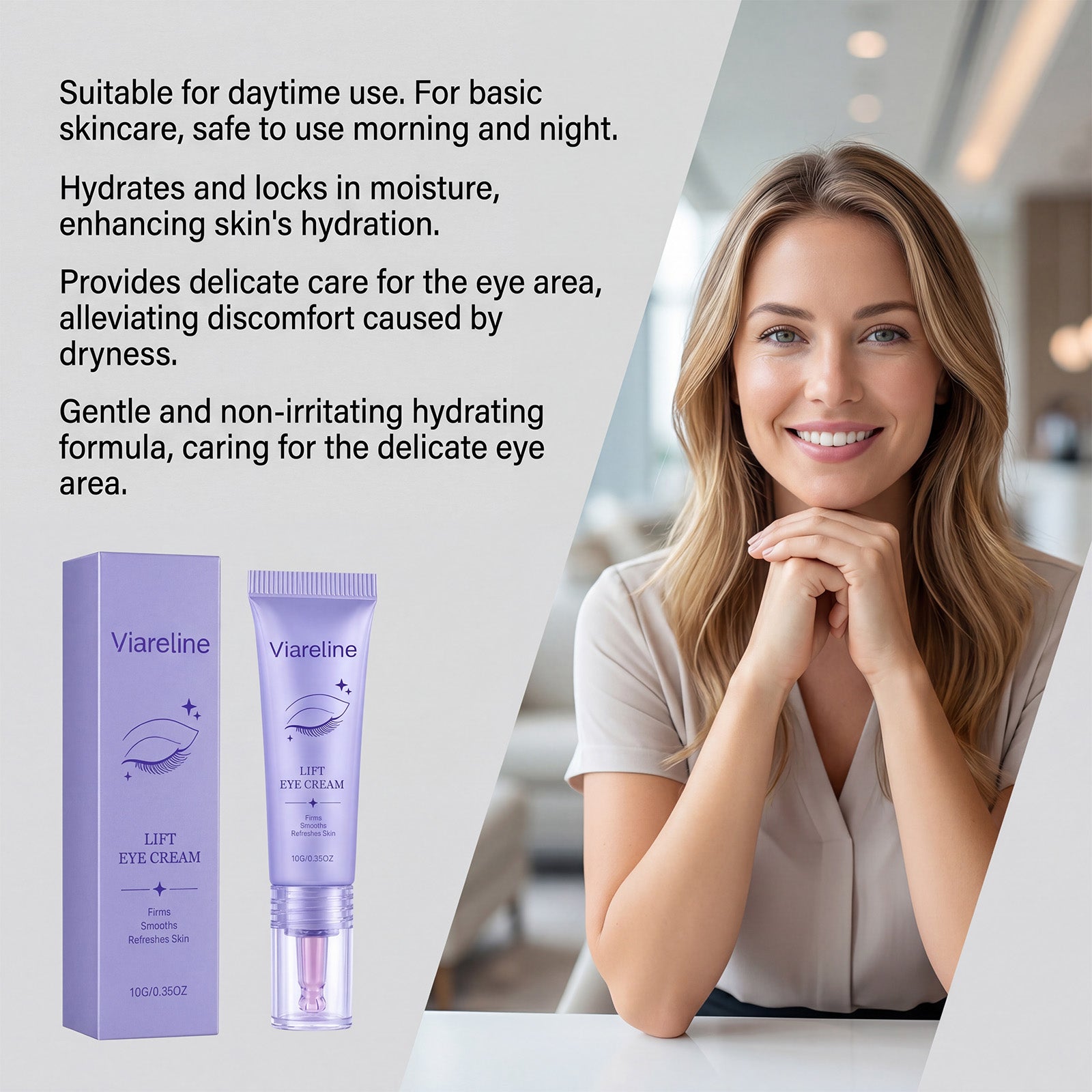 Viareline Collagen Moisturizing Eye Cream