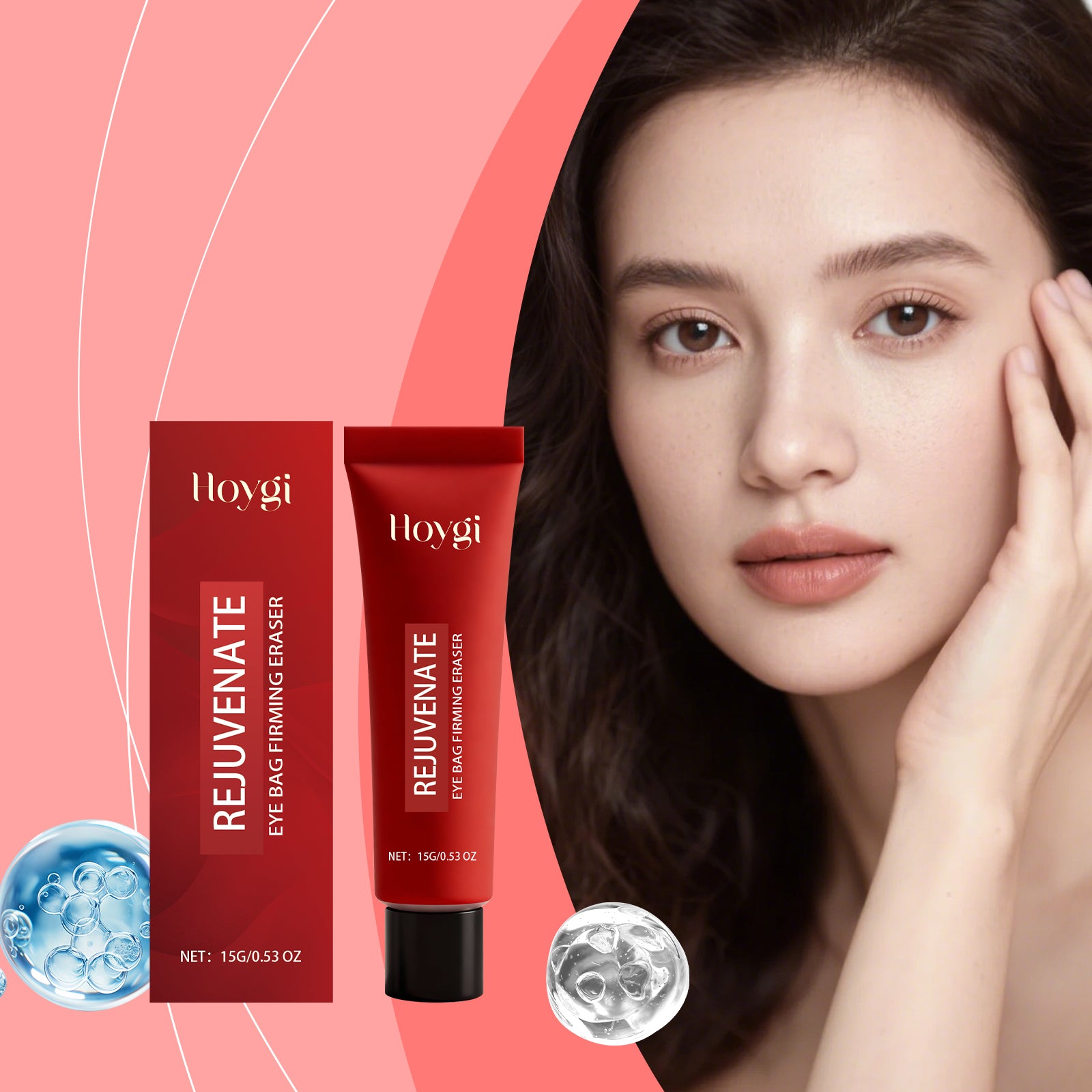 Hoygi Eye Moisturizing Gel Gently Nourishes The Skin Around The Eyes And