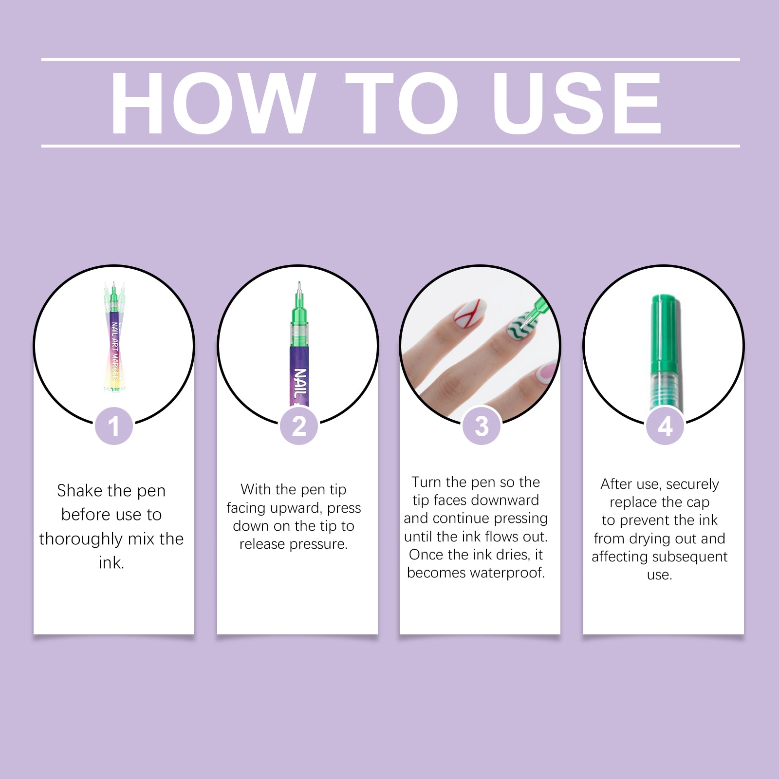 AMZ Diy Nail Art Painting Pen