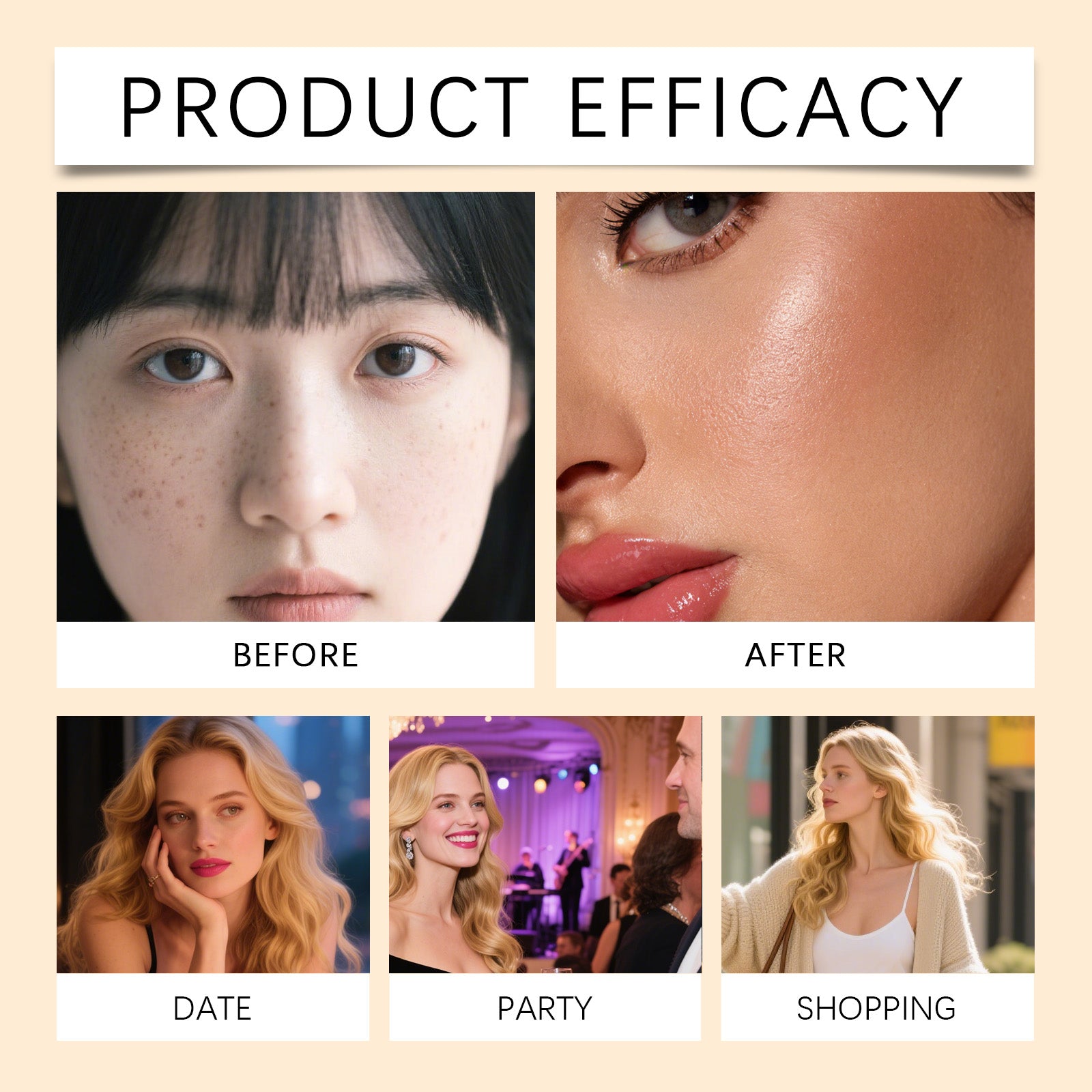 Zephoco Dark Series Soft Mist Gradient Concealer