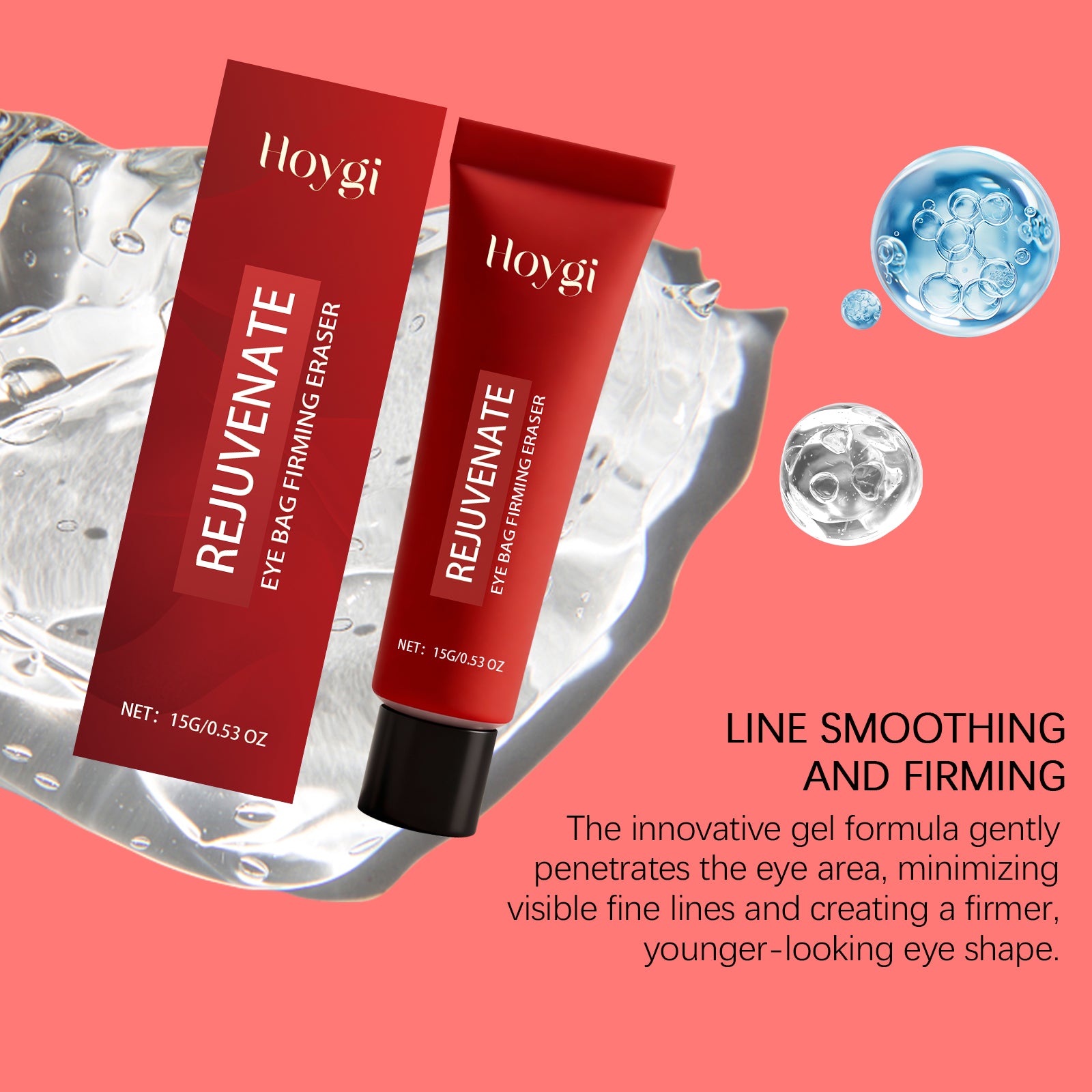 Hoygi Eye Moisturizing Gel Gently Nourishes The Skin Around The Eyes And