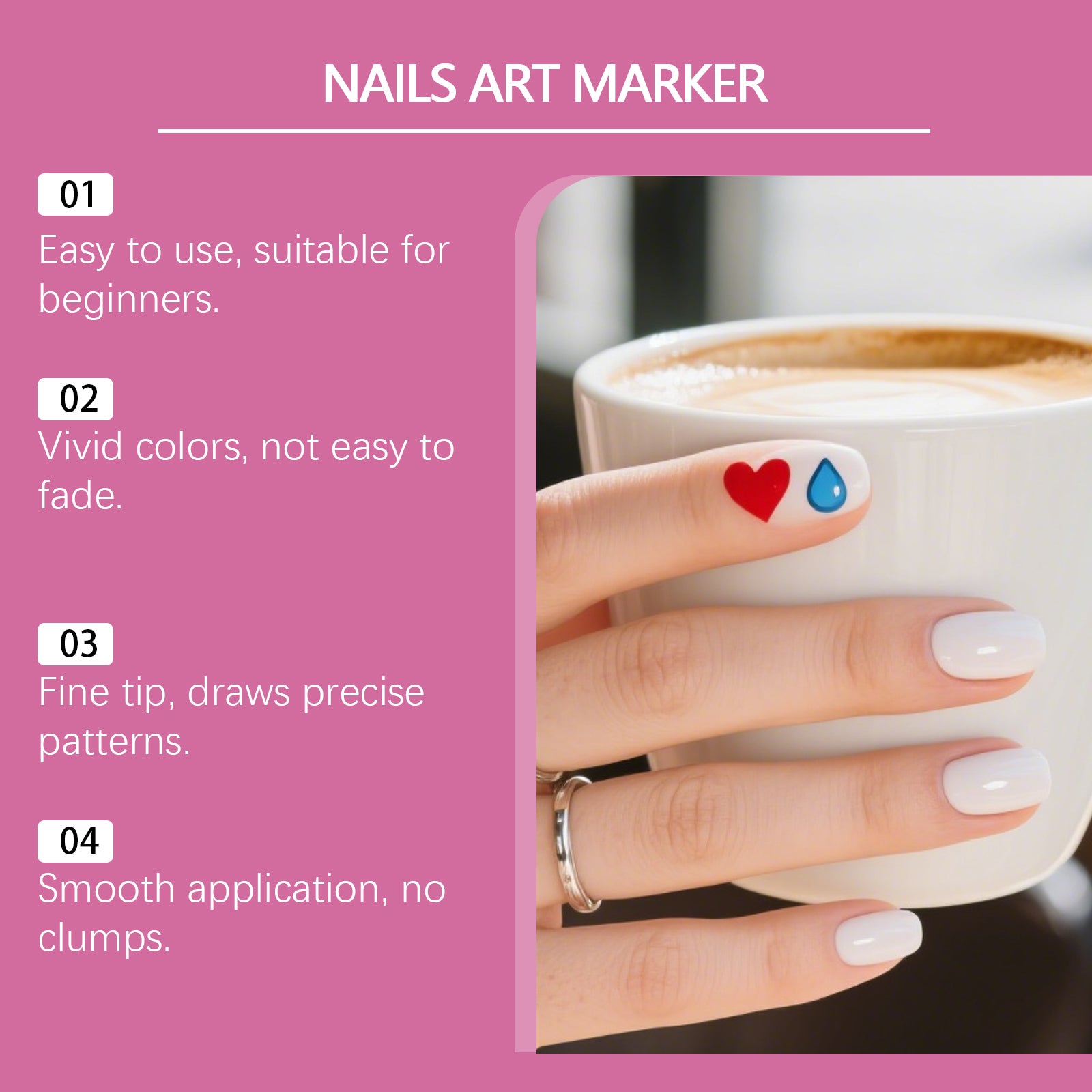AMZ Diy Nail Art Graffiti Pen