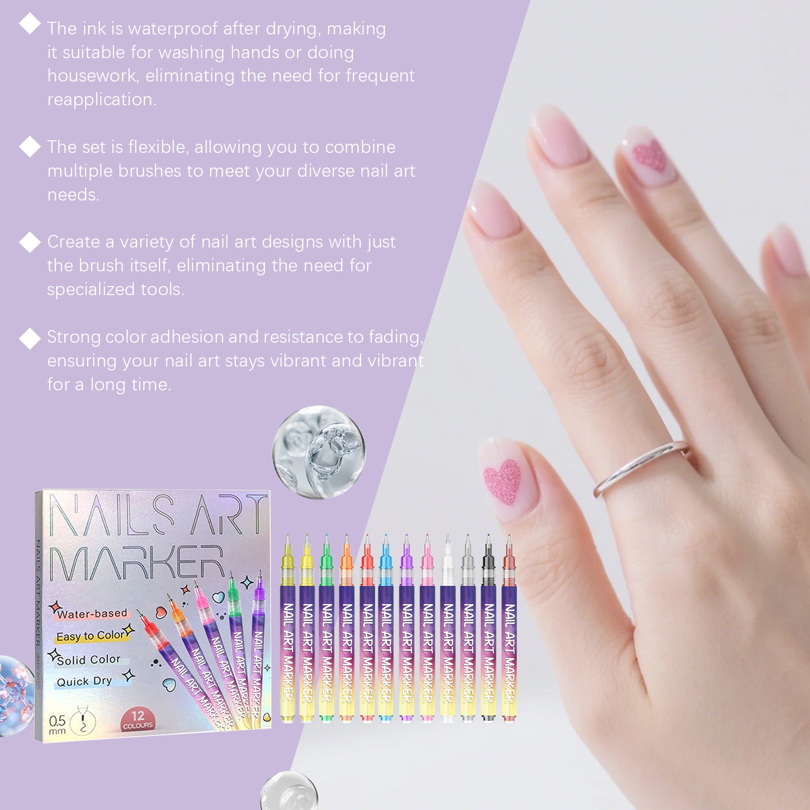 AMZ Diy Nail Art Painting Pen