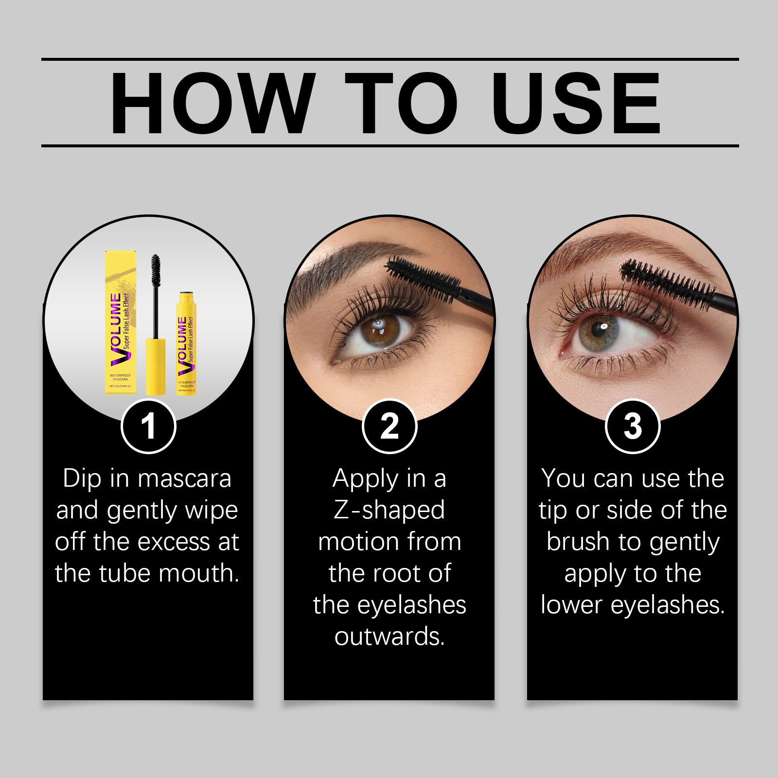 AMZ Mascara Takes Care Of The Base Of Eyelashes Naturally And Lastingly