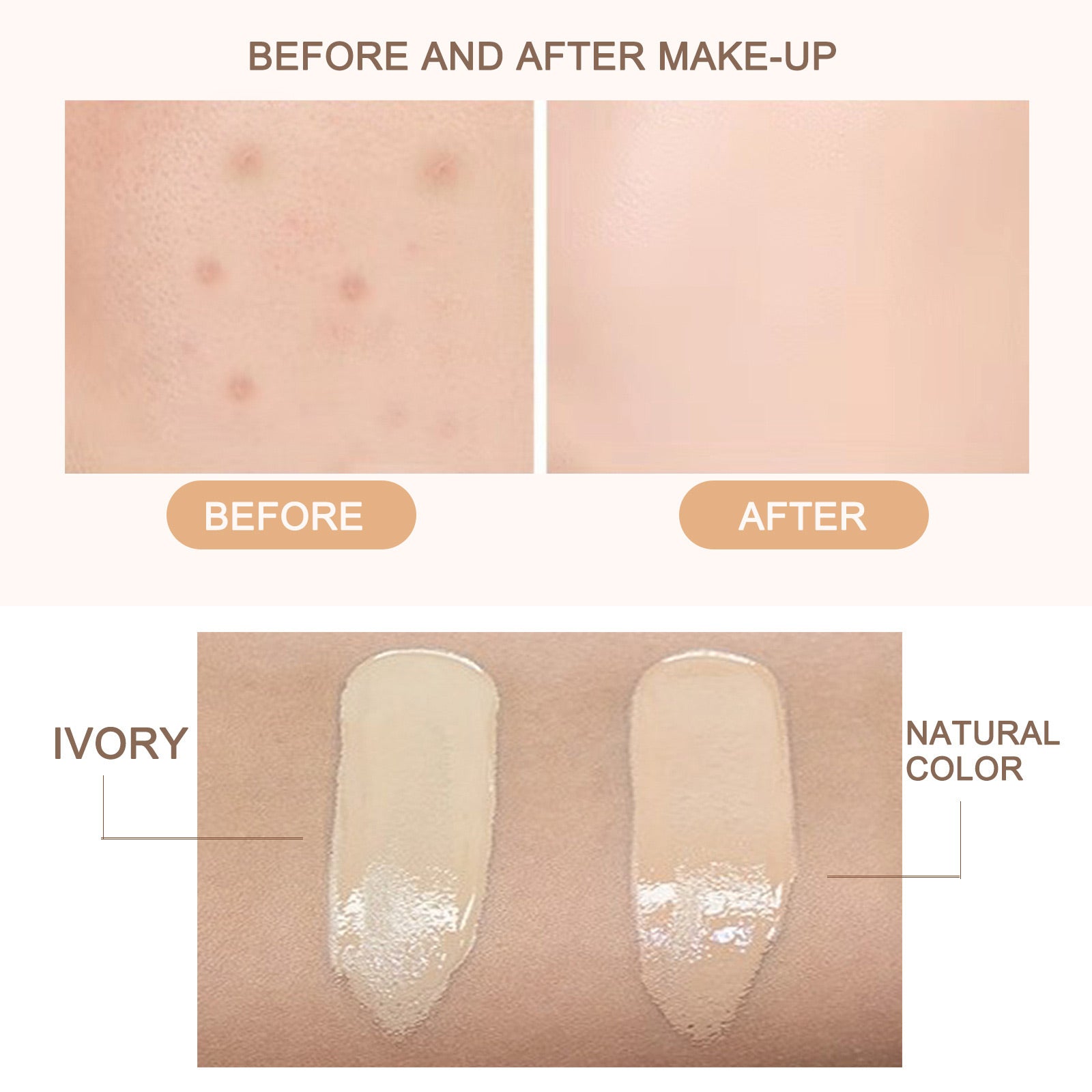 EELHOE Pre-Primerm, Primer Moisturize Skin Concealer Lighten Skin Tone Soft