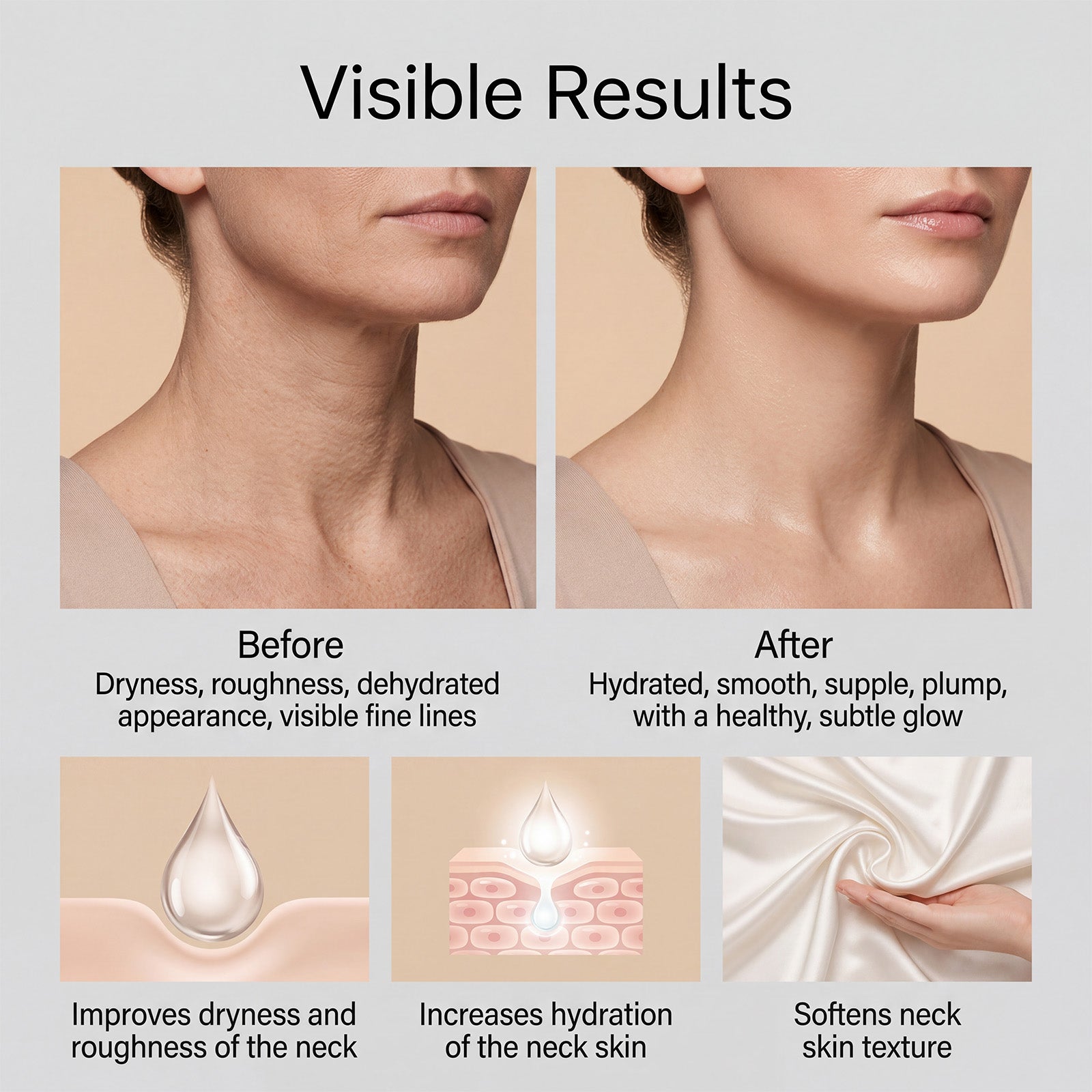 Viareline Collagen Moisturizing Neck Cream