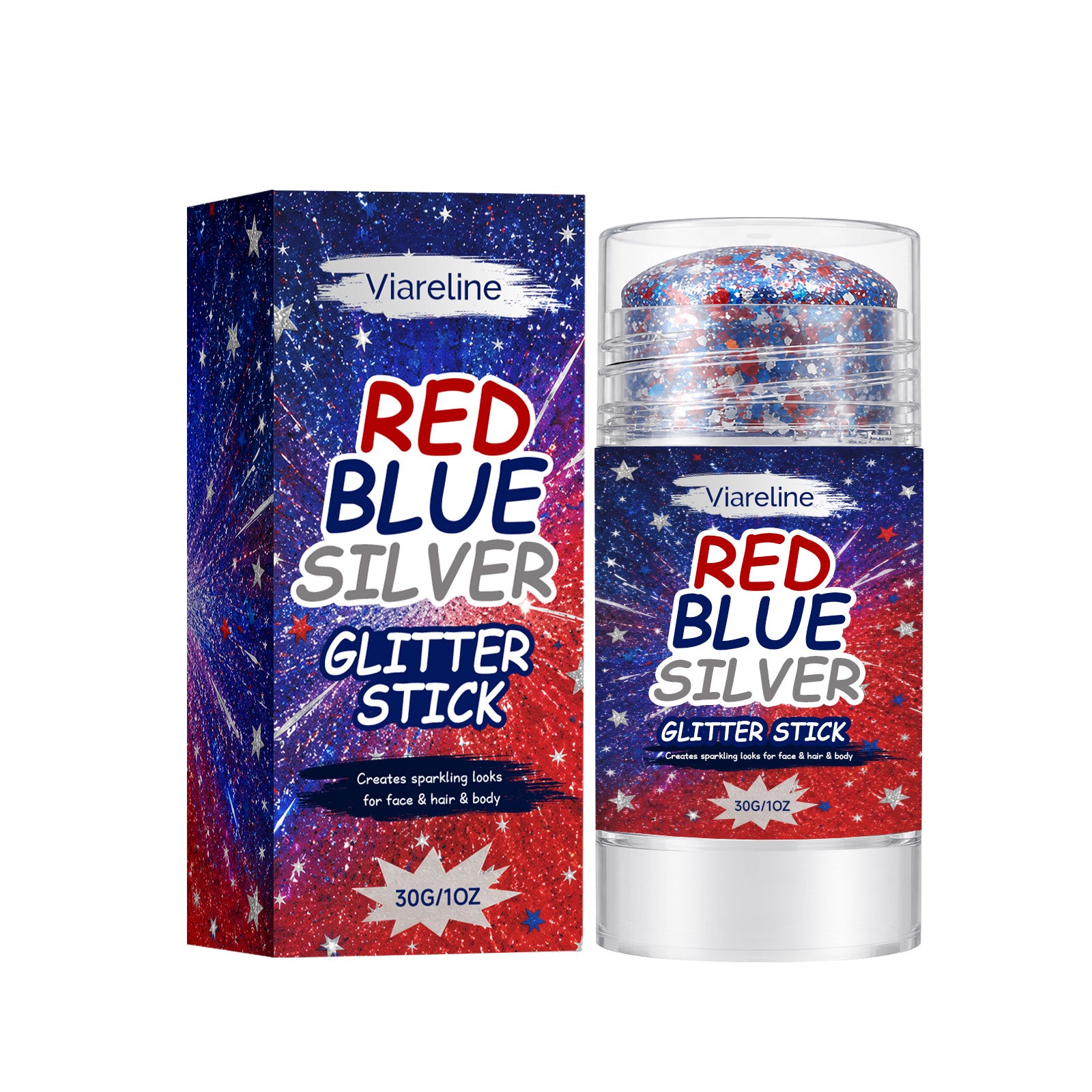 Viareline Shimmer Powder Makeup Stick