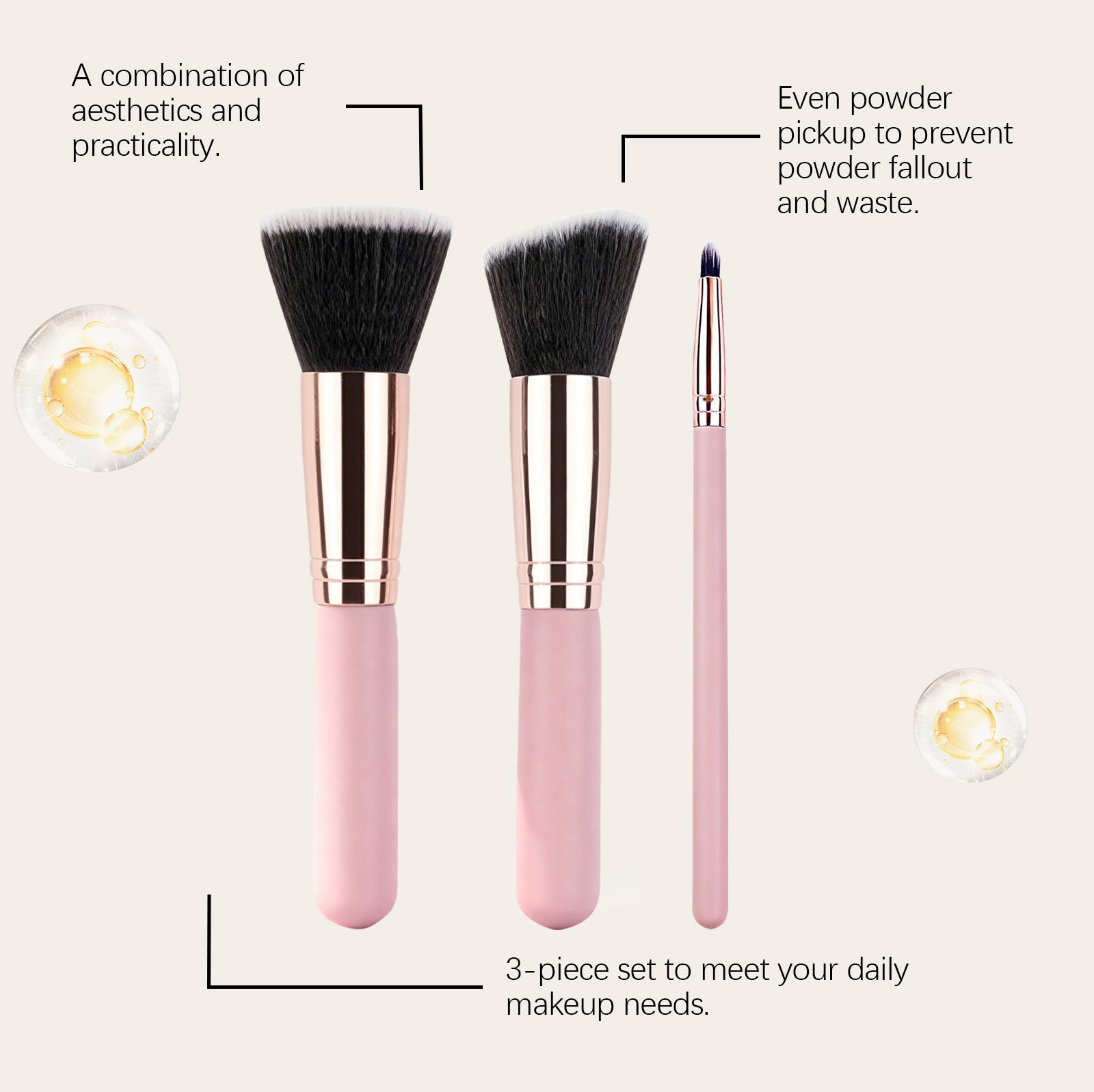 TORVIKX Traceless Makeup Brush Set