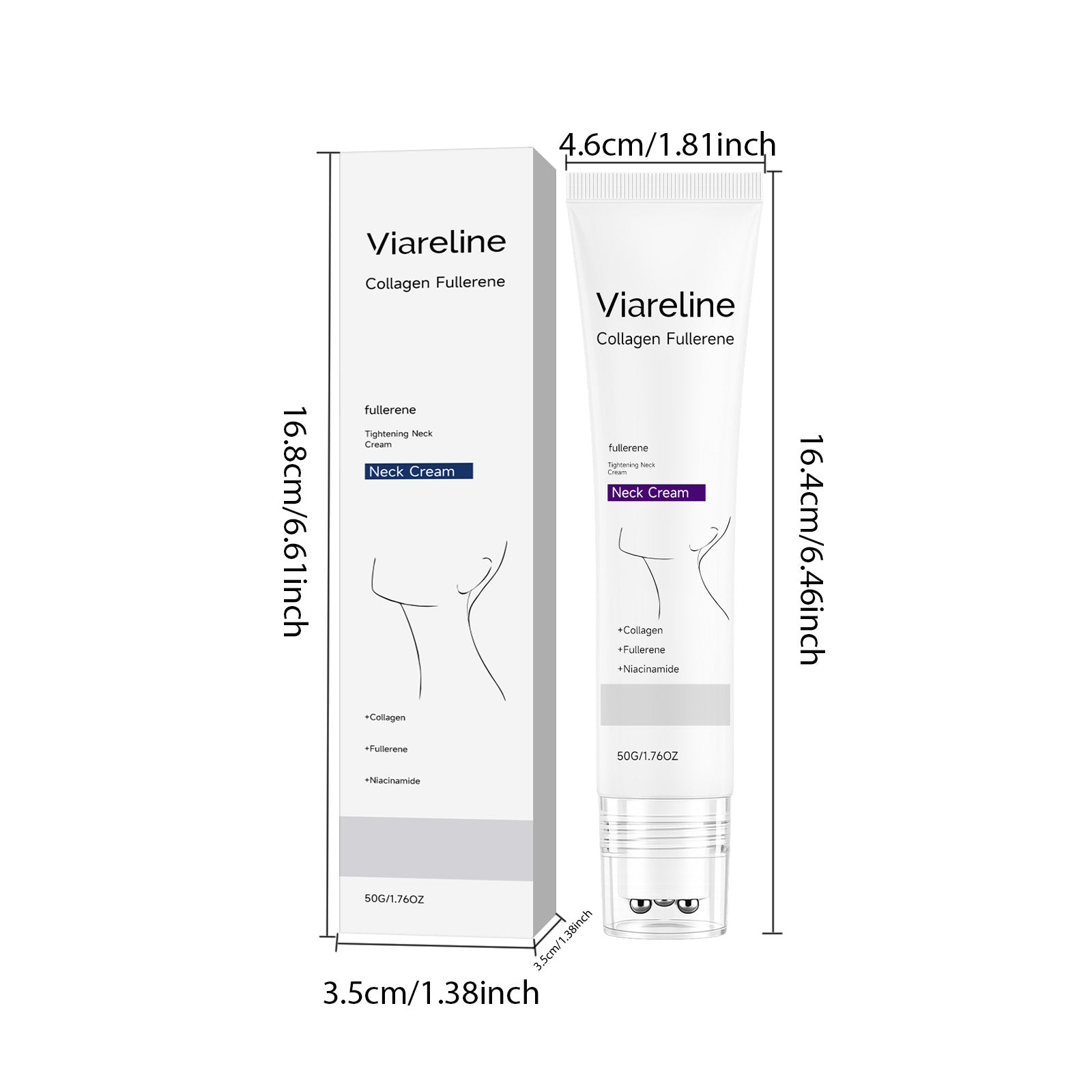 Viareline Collagen Moisturizing Neck Cream