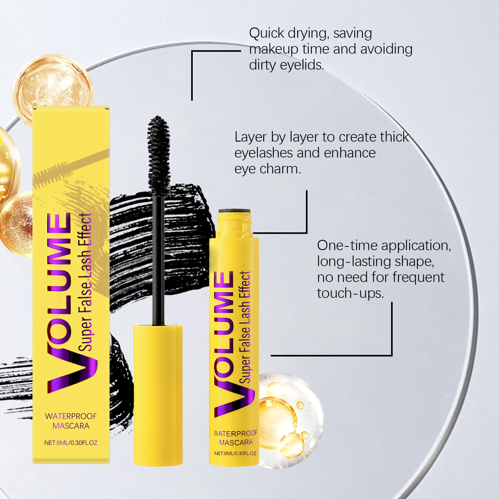 AMZ Mascara Takes Care Of The Base Of Eyelashes Naturally And Lastingly