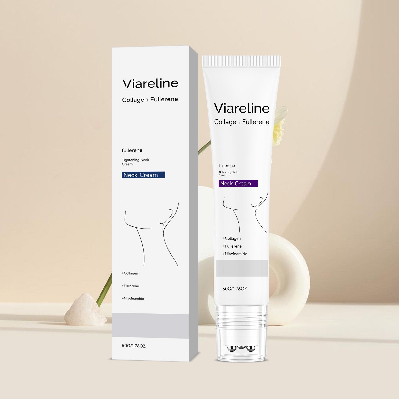 Viareline Collagen Moisturizing Neck Cream