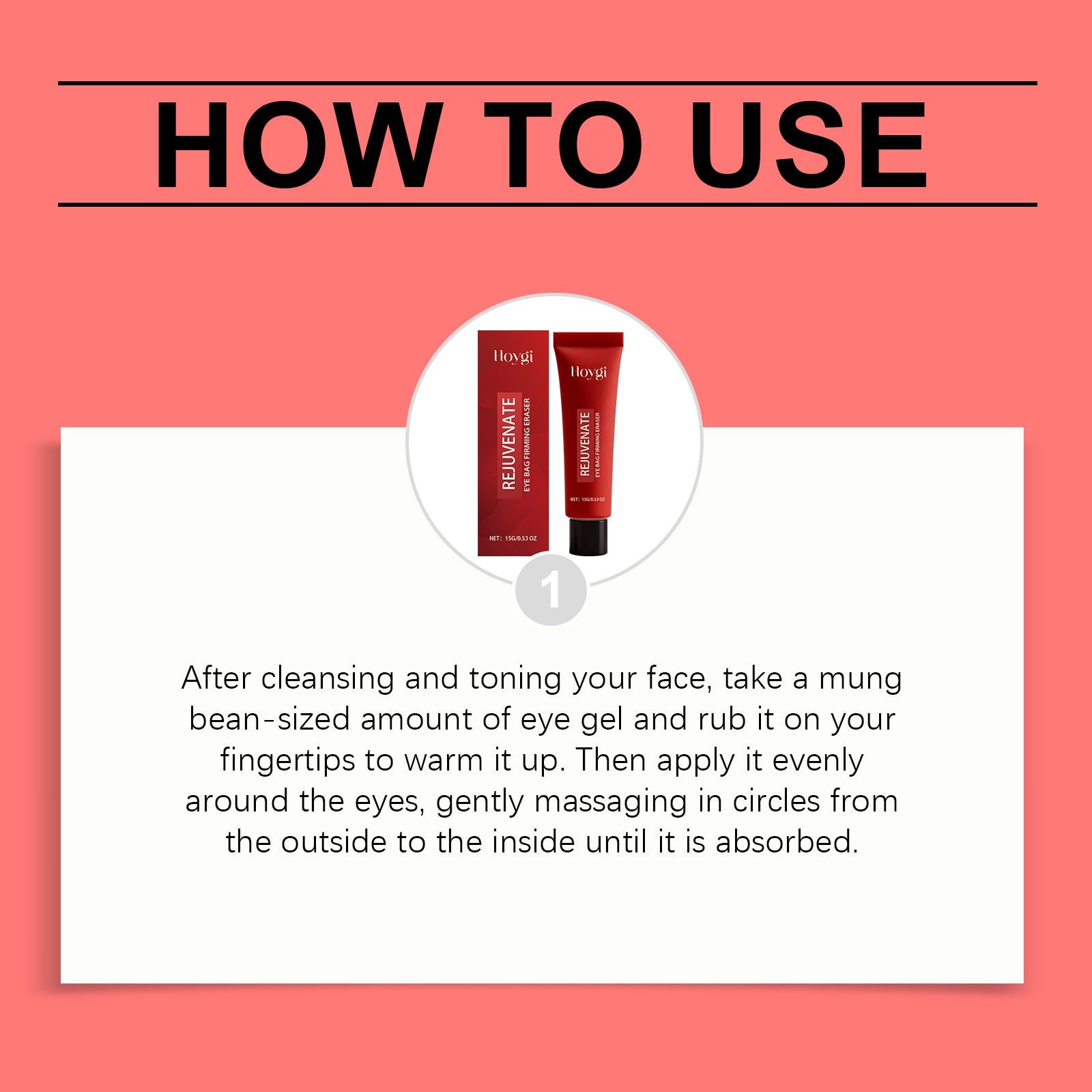 Hoygi Eye Moisturizing Gel Gently Nourishes The Skin Around The Eyes And