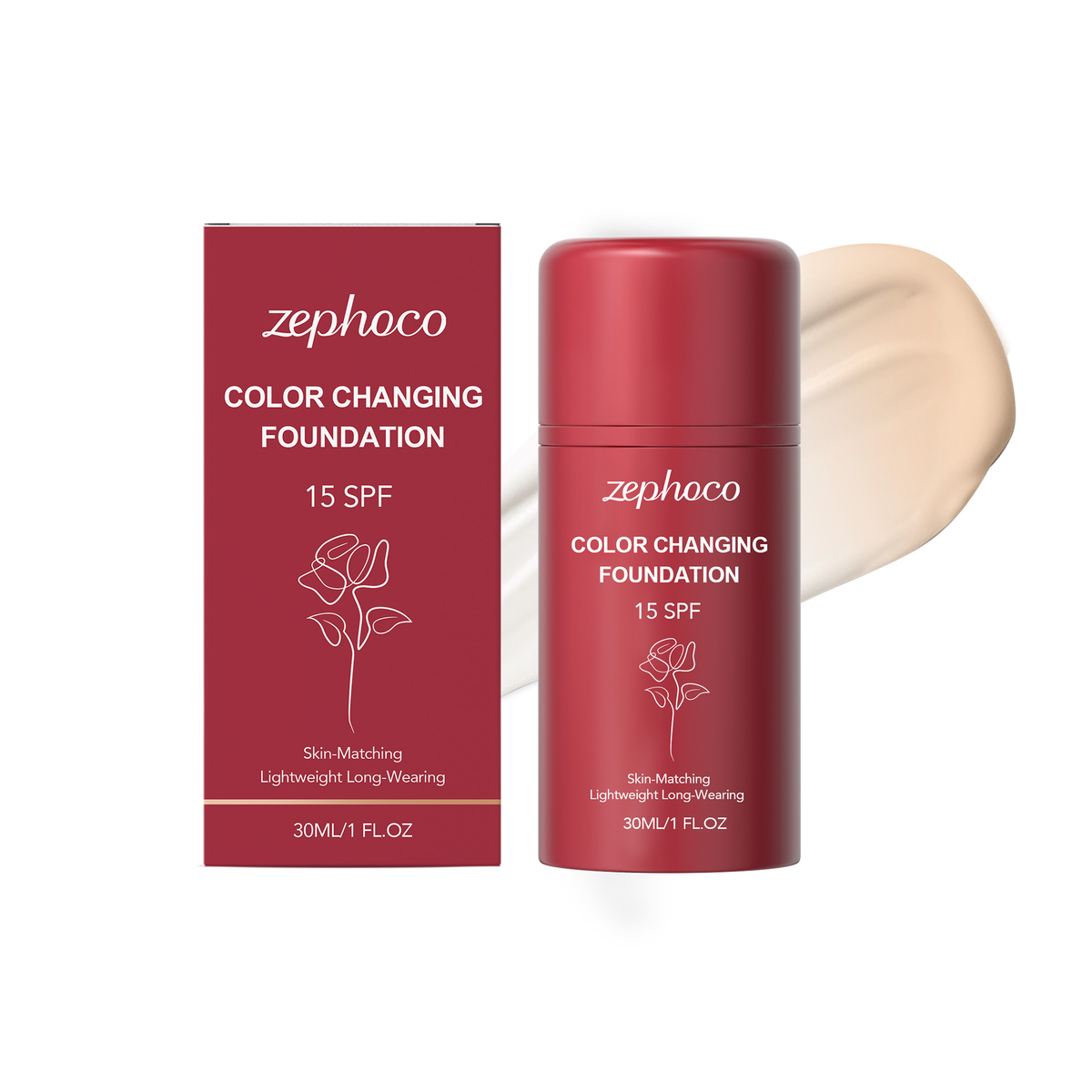 Temperature-Adjusting Foundation Liquid