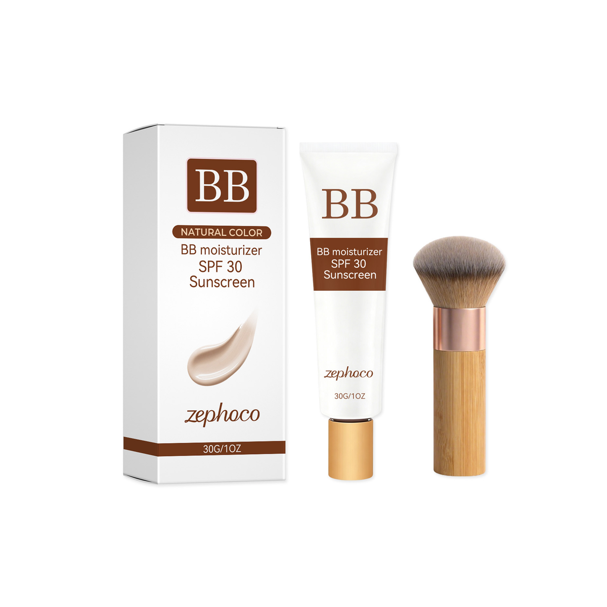 Moisturizing Sunscreen BB Cream - Natural