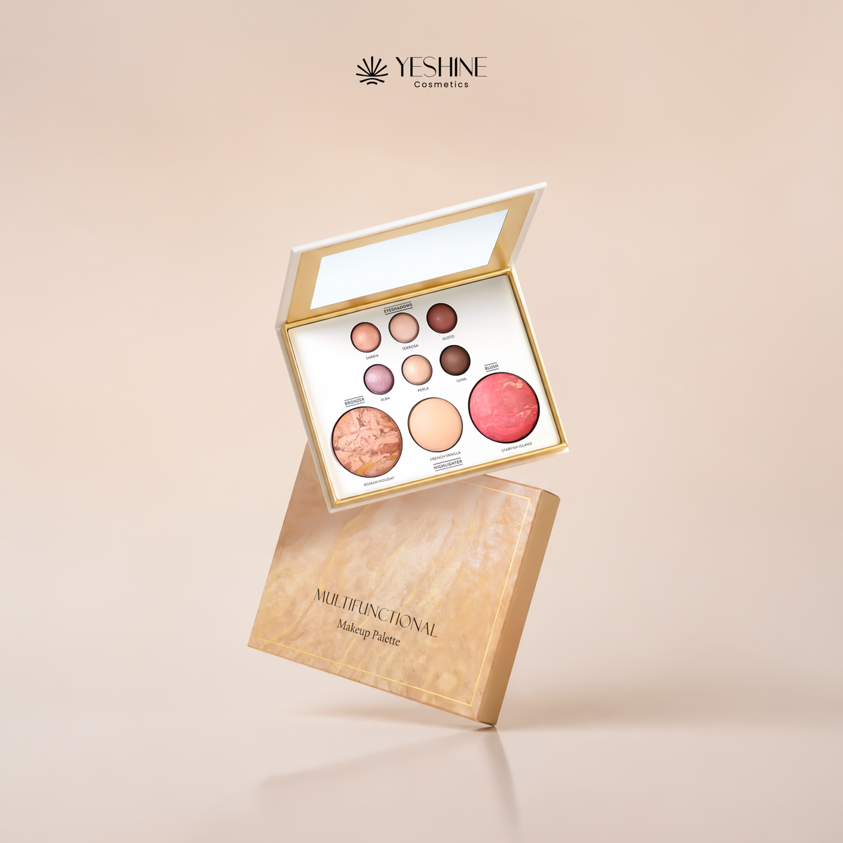 Gilded Multi-Function Makeup Palette