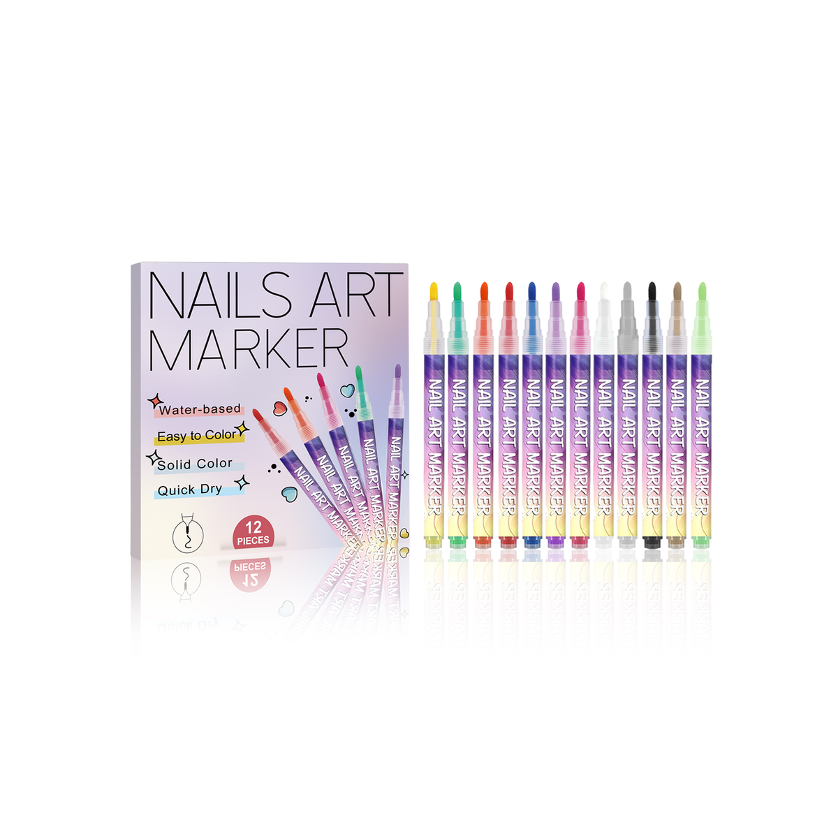 AMZ Diy Nail Art Graffiti Pen