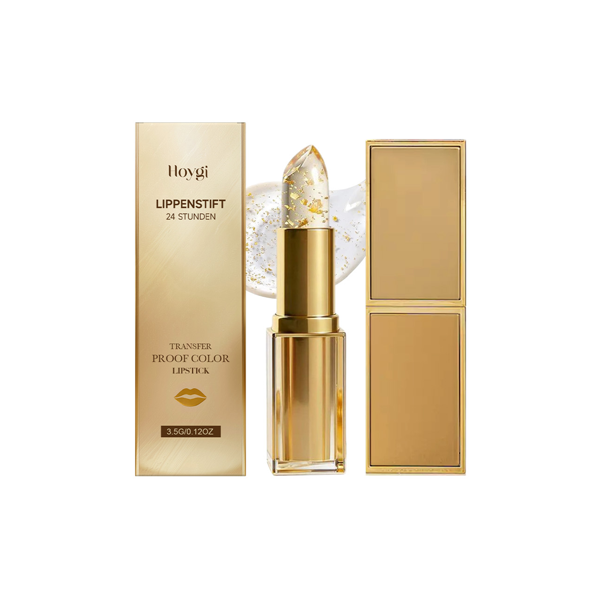 Hoygi Gold Leaf Color-Changing Lip Balm