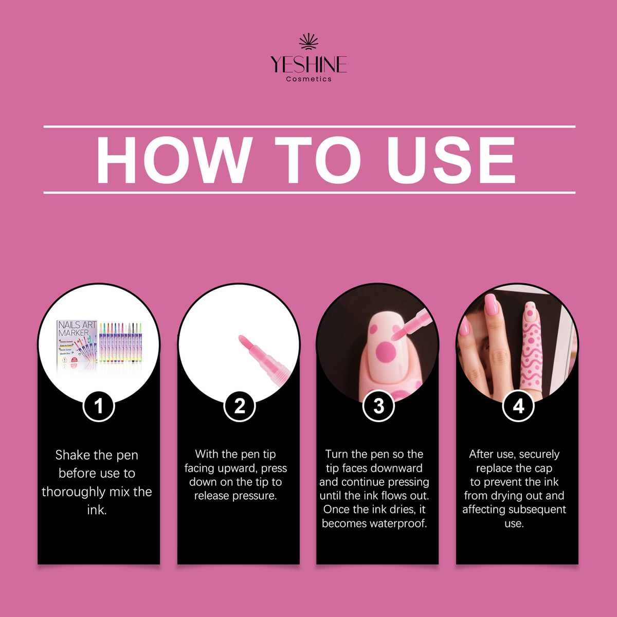 Fine-Tip Nail Art Pen