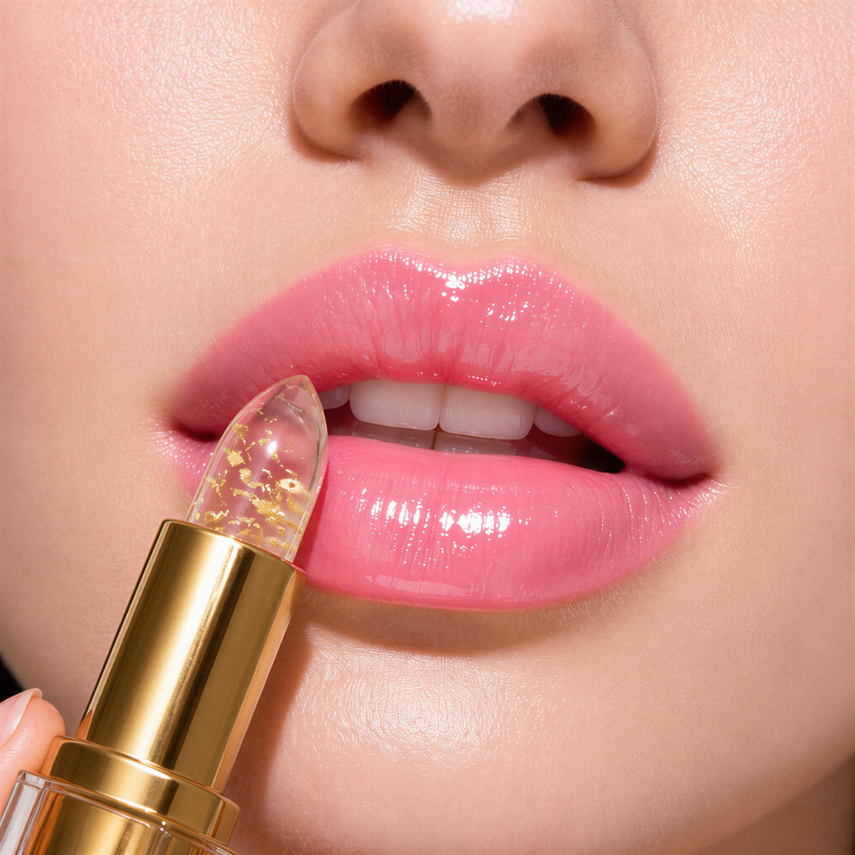 Gold Leaf Color-Changing Lip Balm