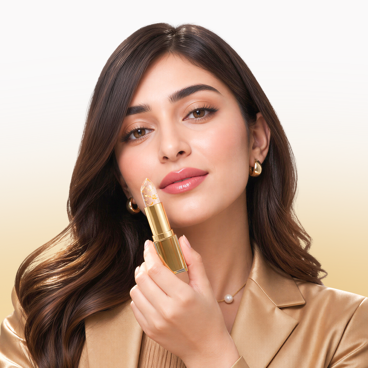Gold Leaf Color-Changing Lip Balm