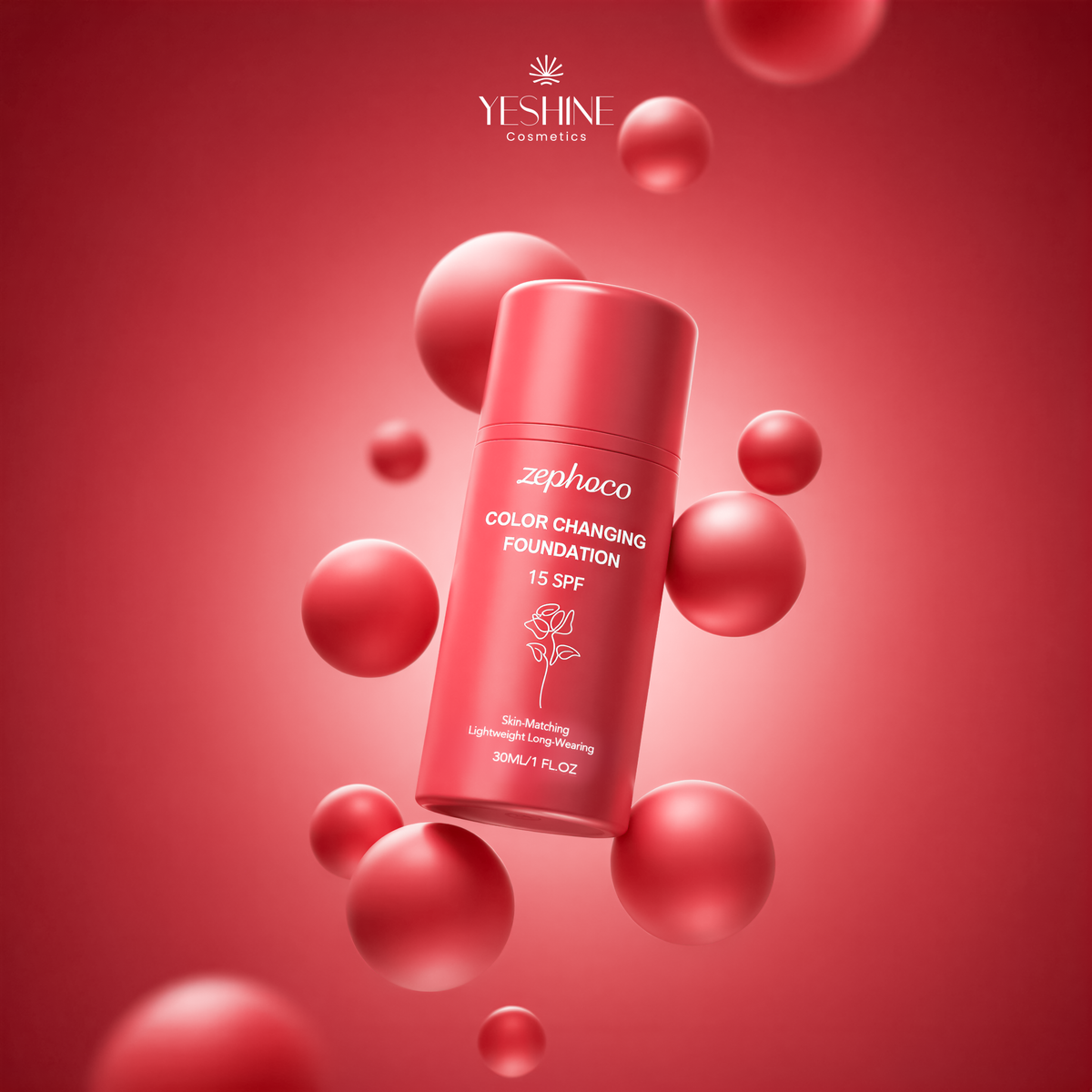 Temperature-Adjusting Foundation Liquid