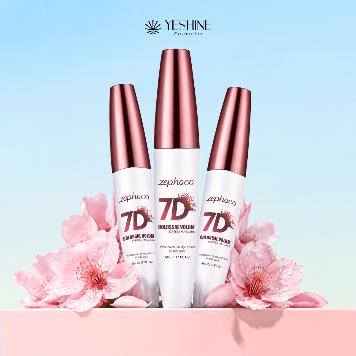 Dense Waterproof Mascara - Dark Brown