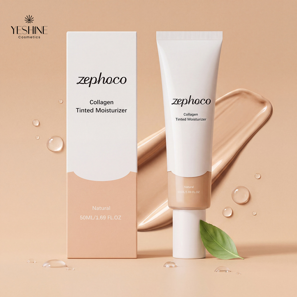 Moisturizing Hydrating Foundation - Natural