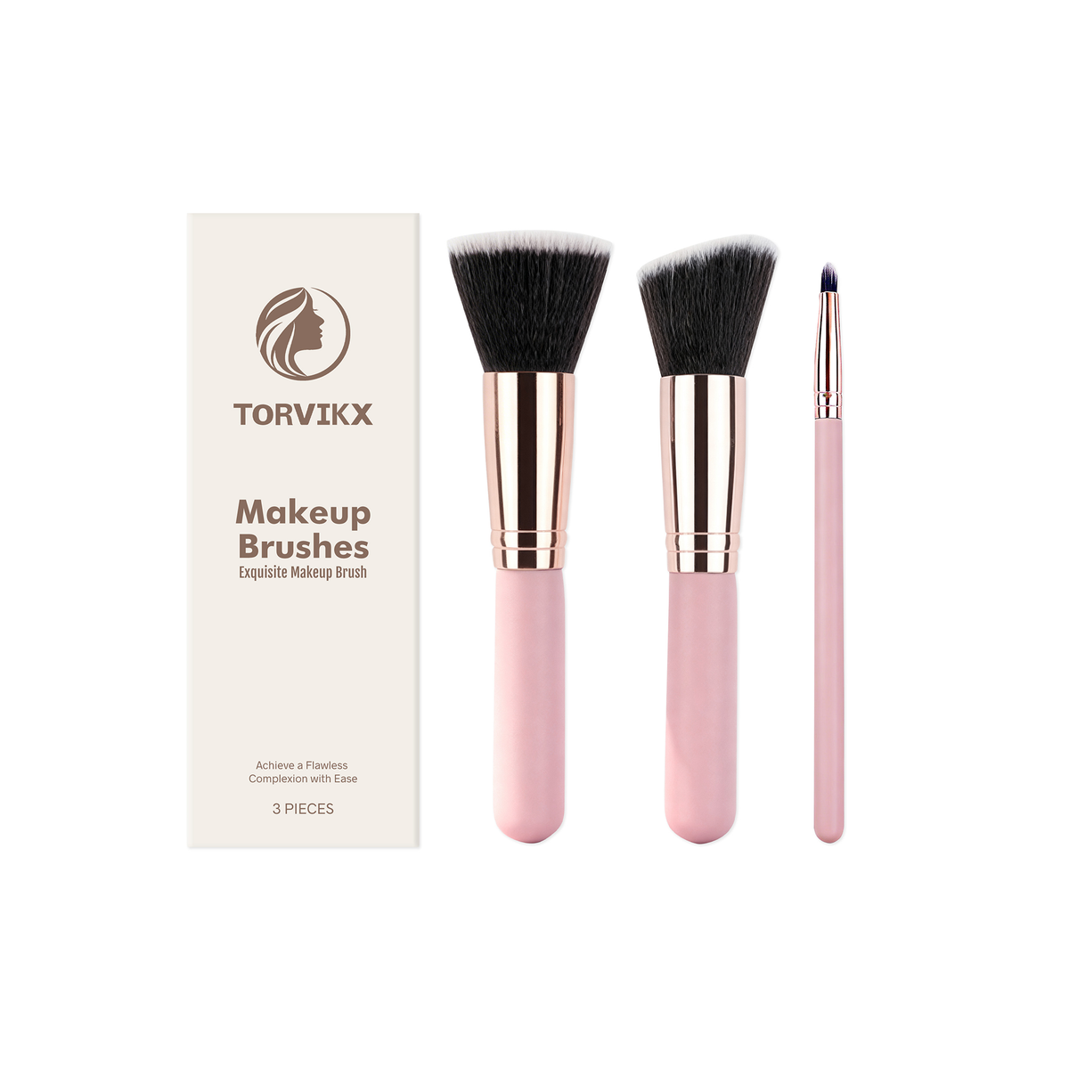 TORVIKX Traceless Makeup Brush Set