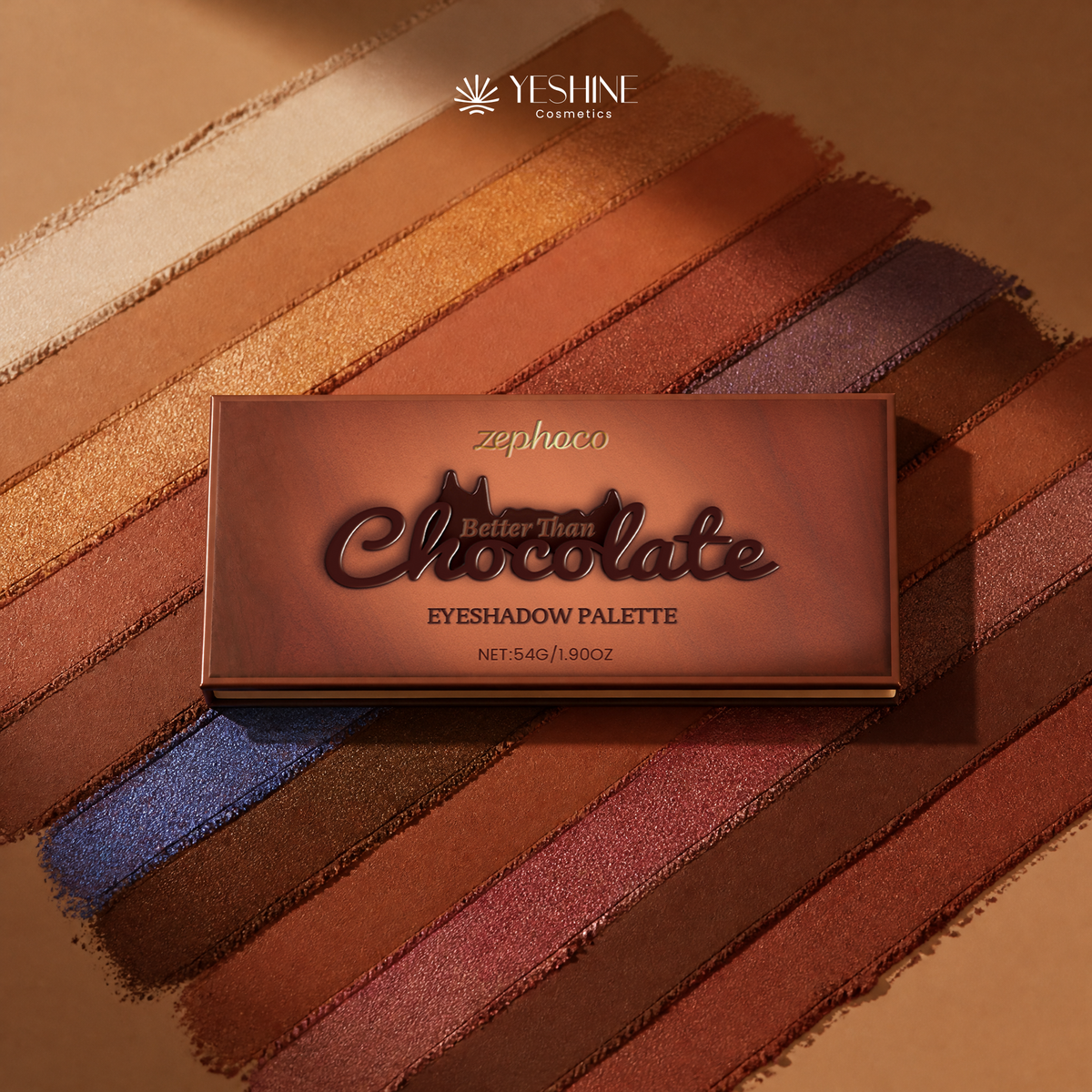 Chocolate-Tone Eyeshadow Palette