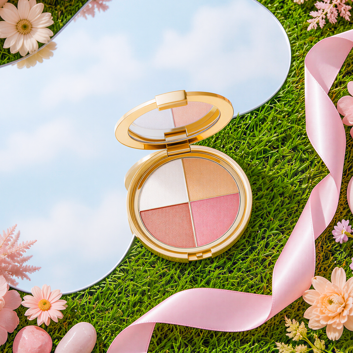 2-in-1 Highlighting Eye & Cheek Palette