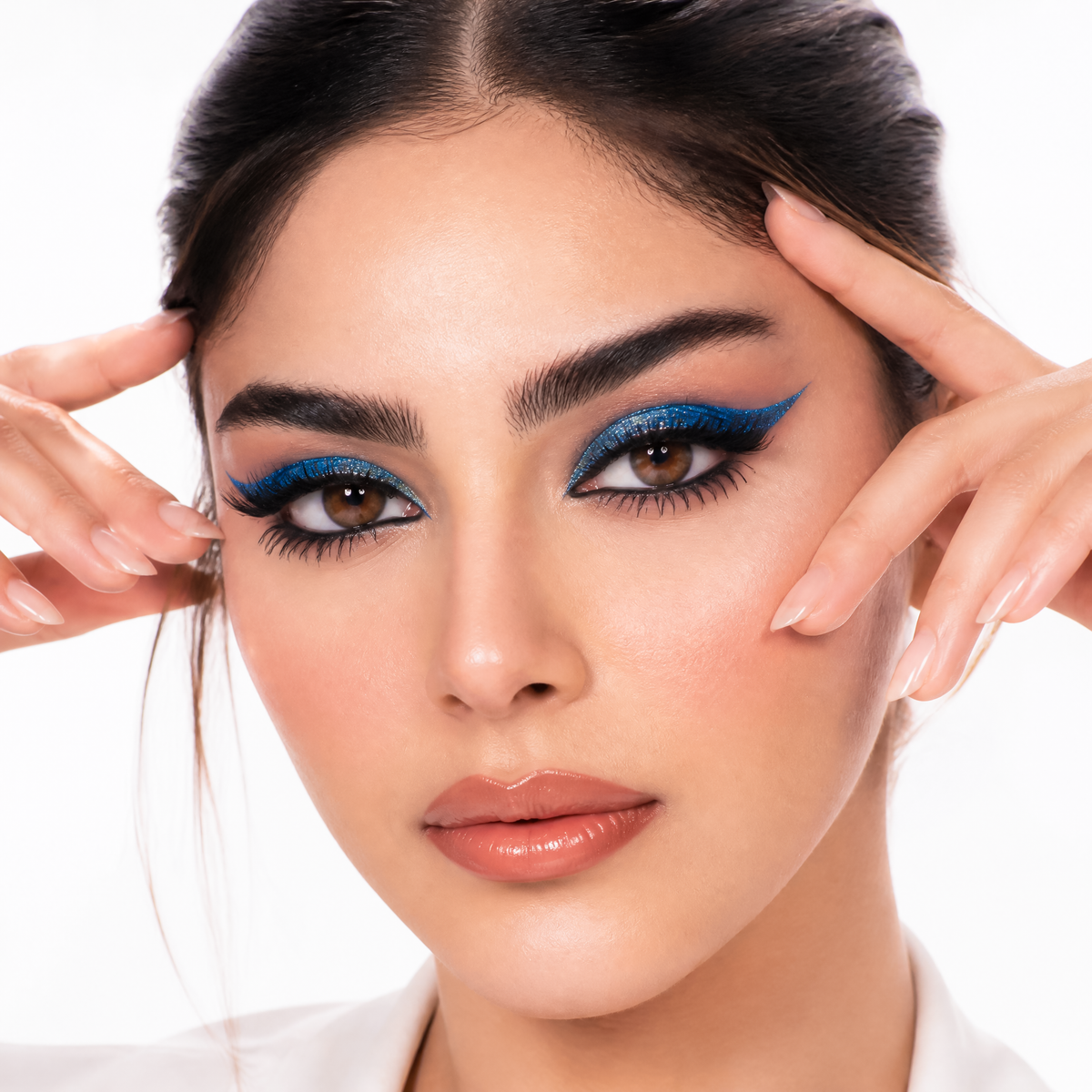 Eyeliner Lash Stickers - Blue (4 Pairs)