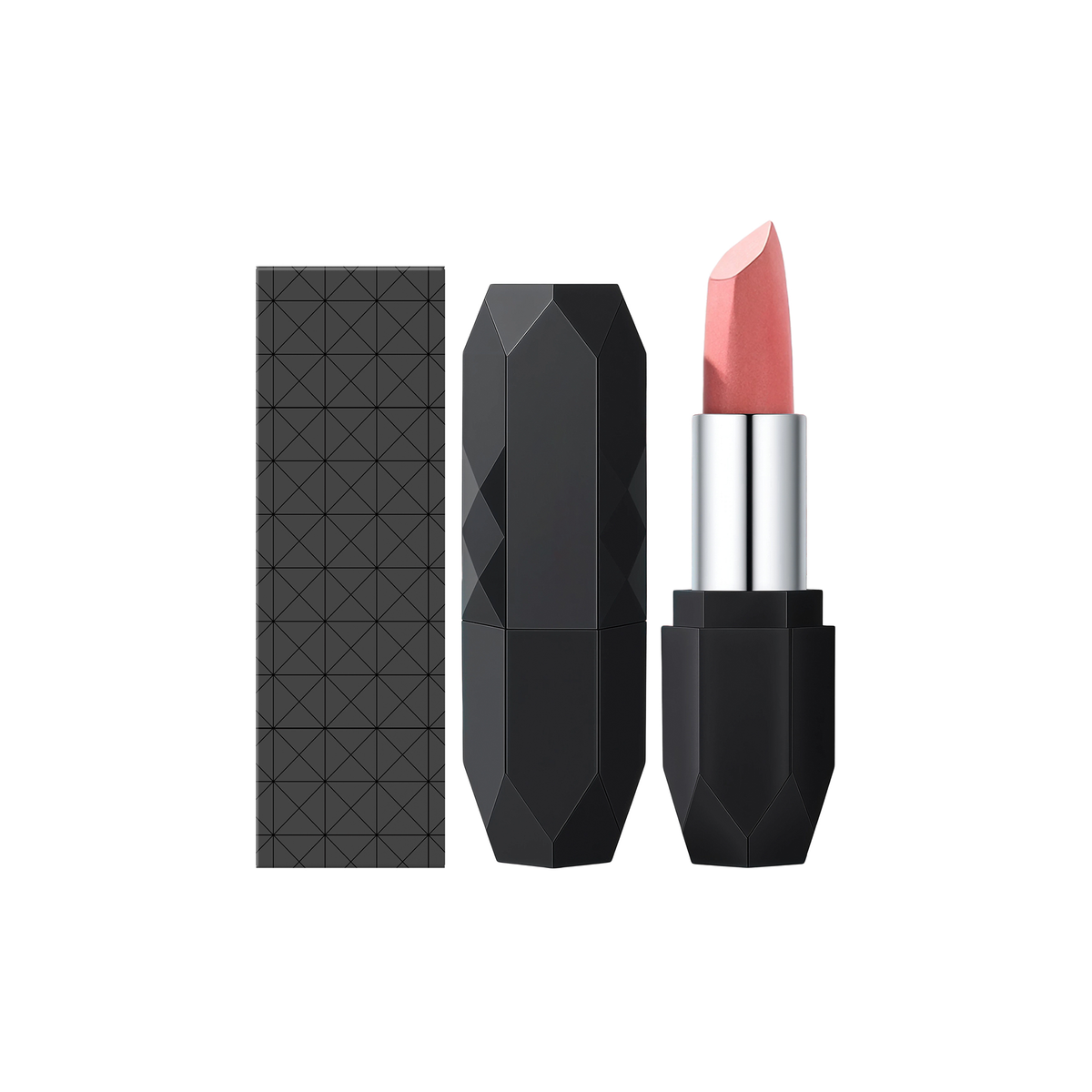 Zephoco Crystal Diamond Long-Wearing Lipstick (01#) Smooth And Fluid