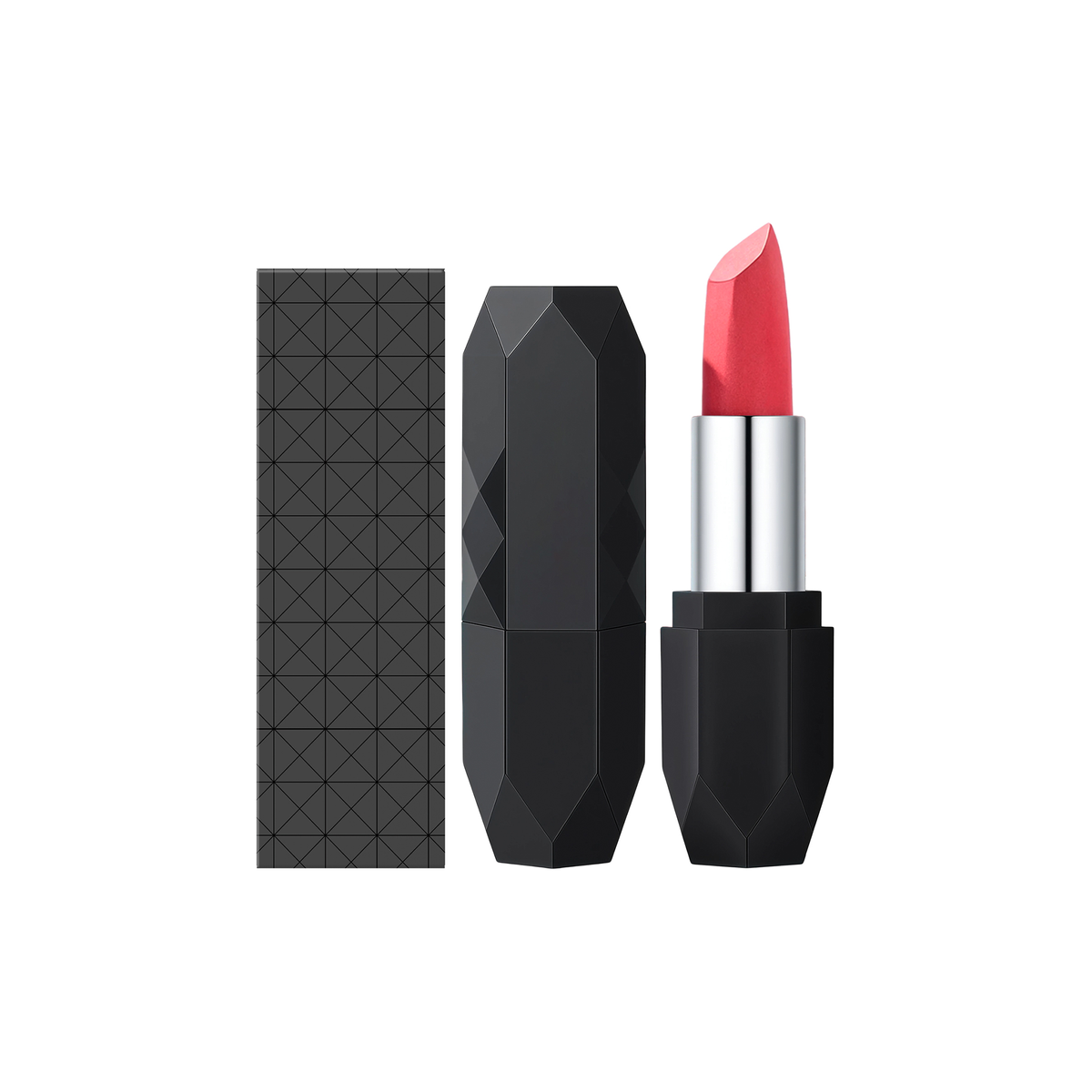Zephoco Crystal Diamond Long-Wearing Lipstick (06#) Smooth And Fluid