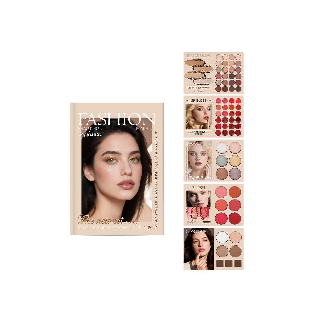 Zephoco Fashionable Makeup Set