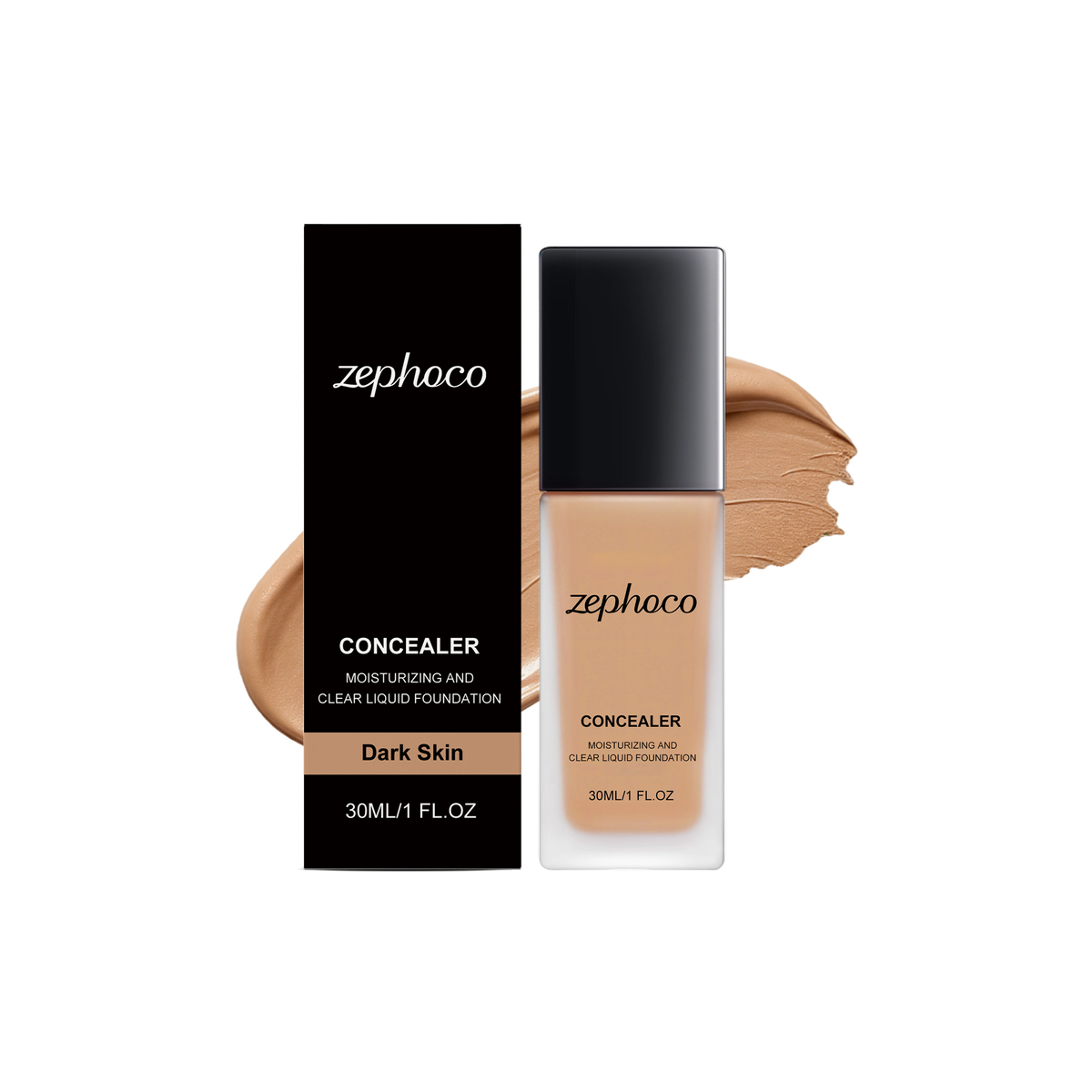 Moisturizing Liquid Foundation - Dark