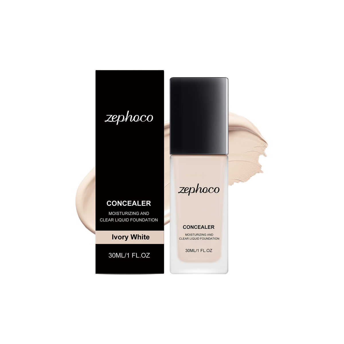 Moisturizing Liquid Foundation - Ivory White