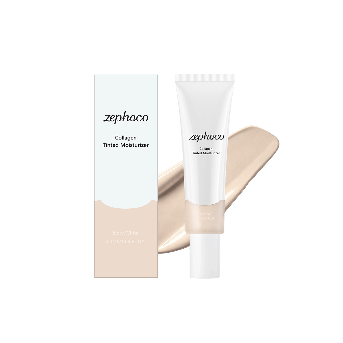 Moisturizing Hydrating Foundation - Ivory White