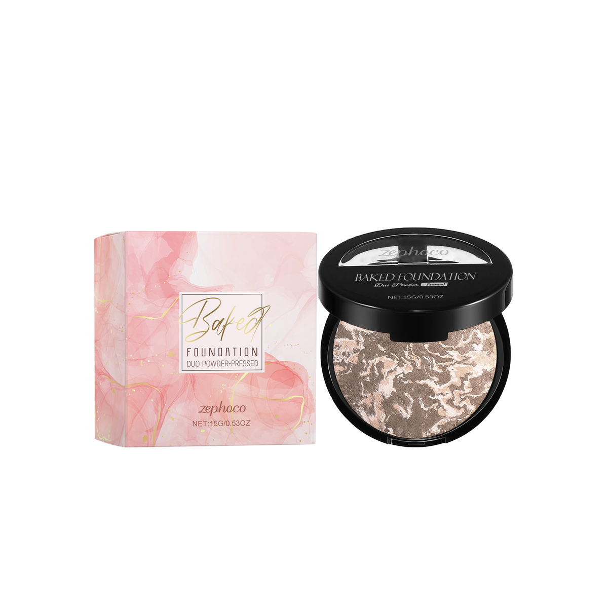 Baked Foundation Duo Powder #06 - Deep